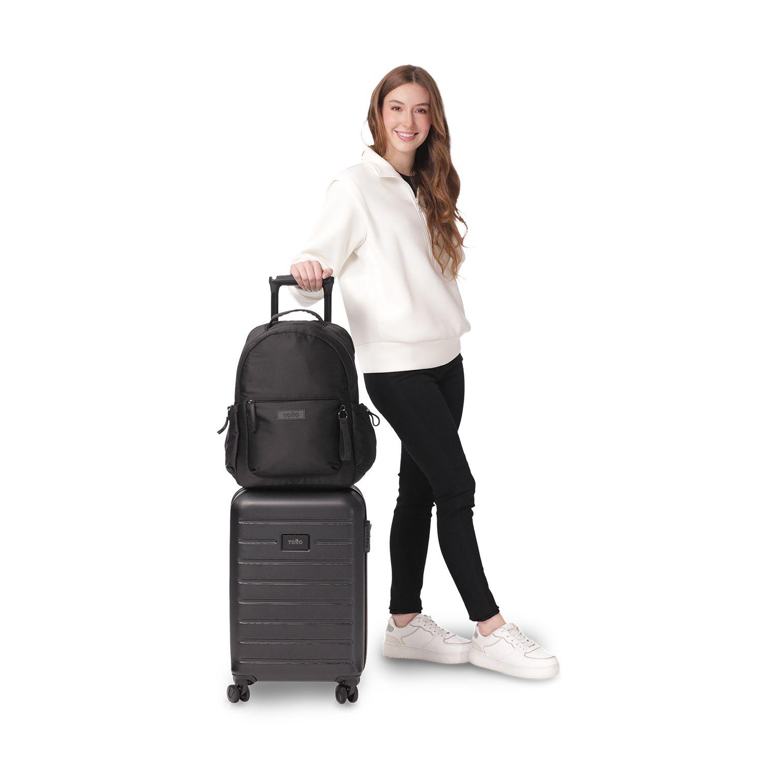 Mochila Universitario Estambul Porta PC 14" Negro Mujer-7