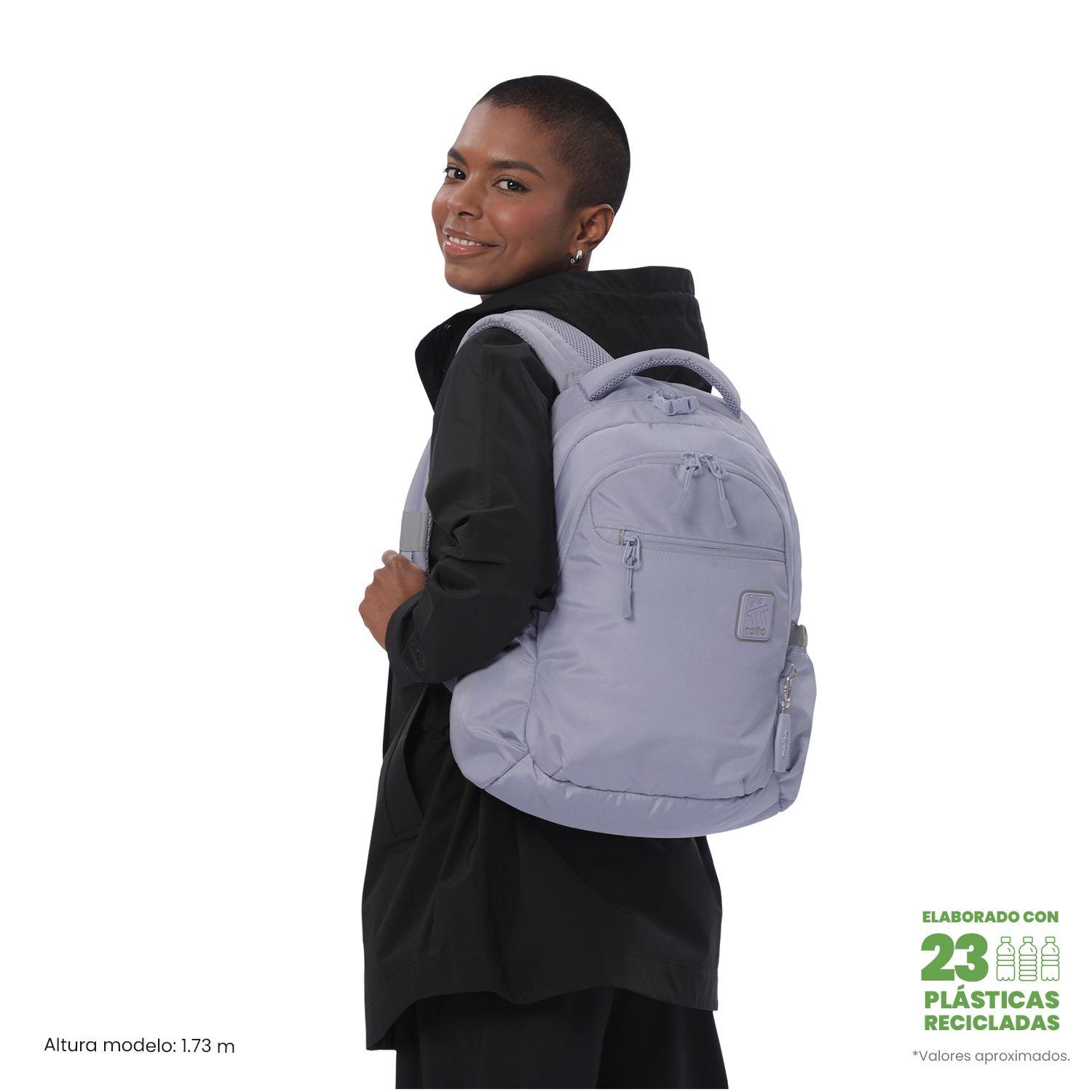Mochila Universitario Misisipi 2.0 Porta PC 14" Morado -1