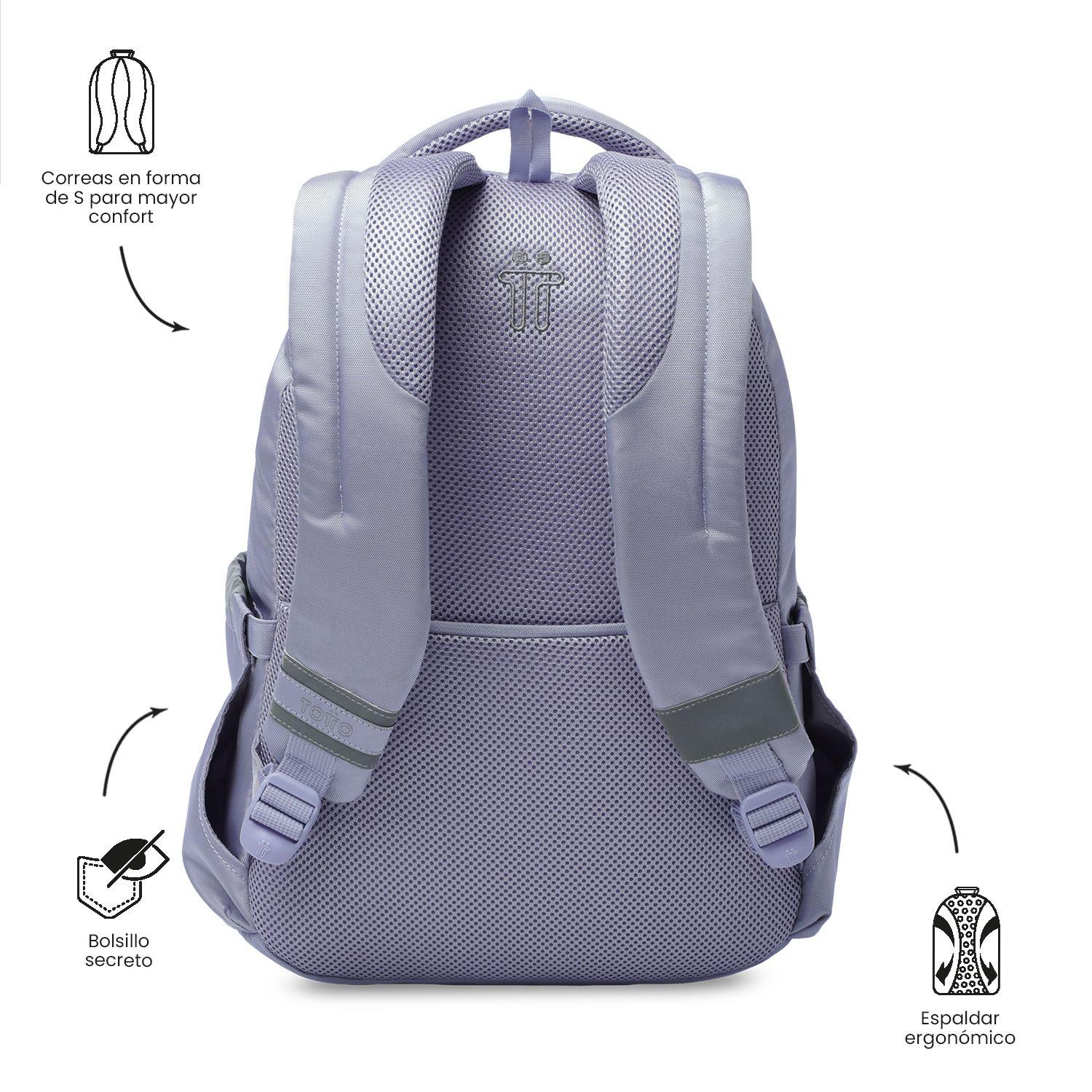 Mochila Universitario Misisipi 2.0 Porta PC 14" Morado -3