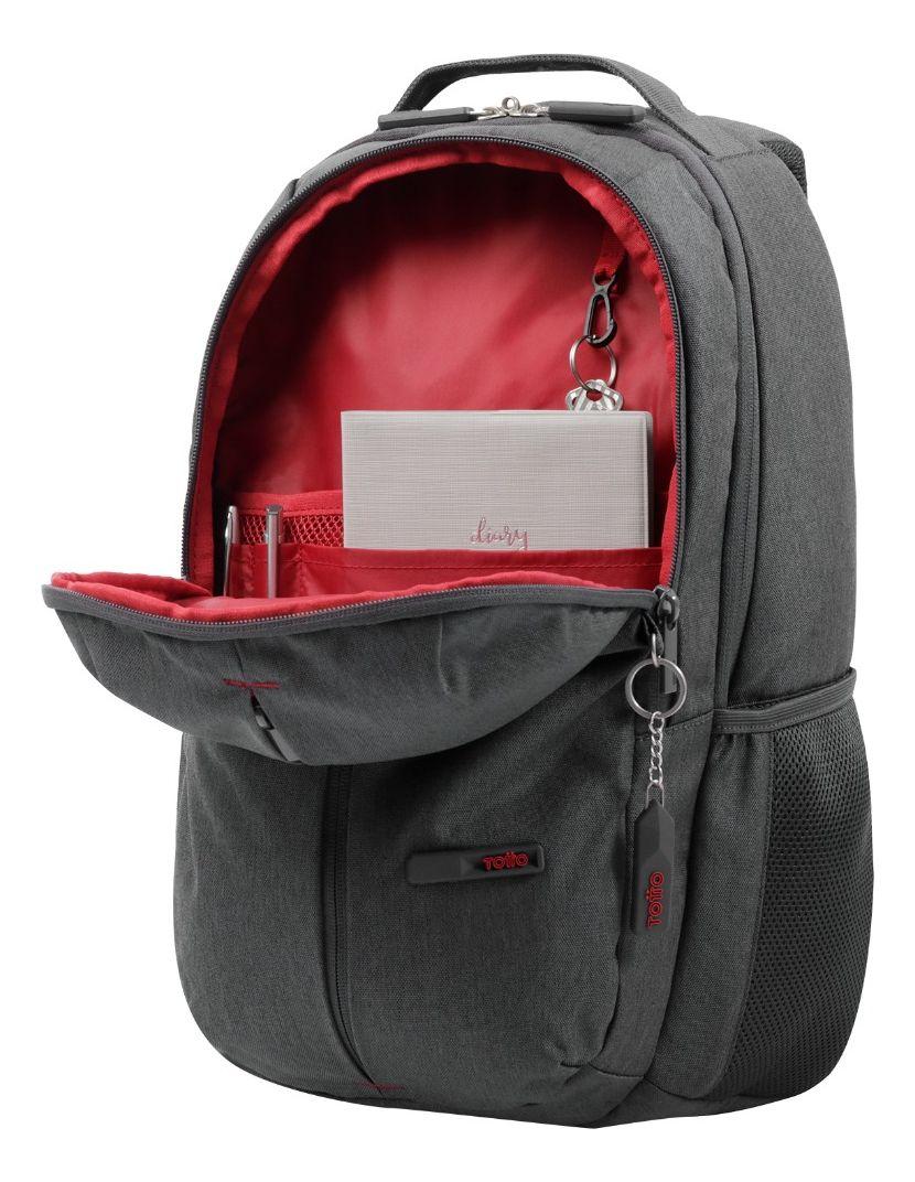 Mochila Totto COMPLIMENT Acolchada para Notebook y Trabajo-5