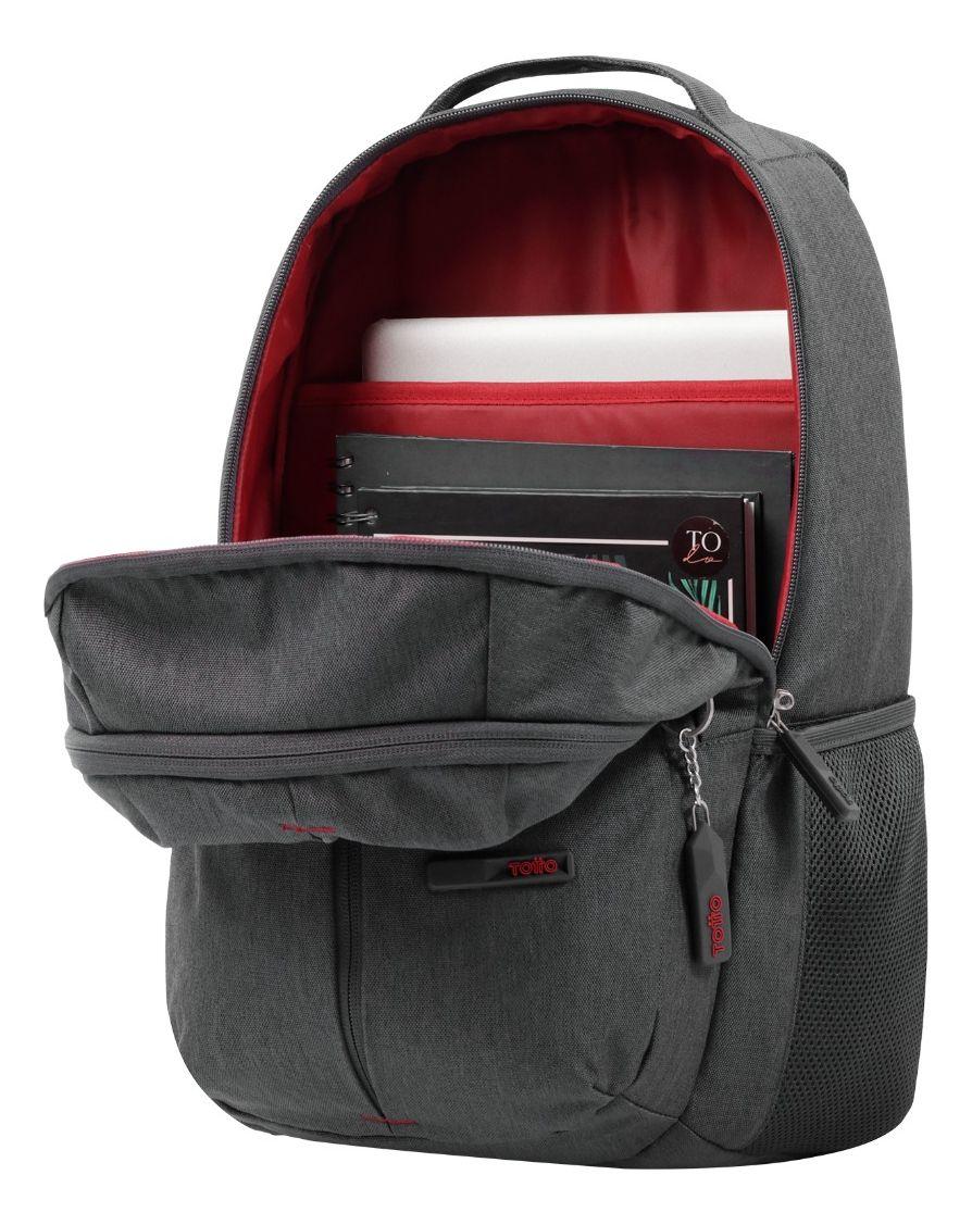 Mochila Totto COMPLIMENT Acolchada para Notebook y Trabajo-6