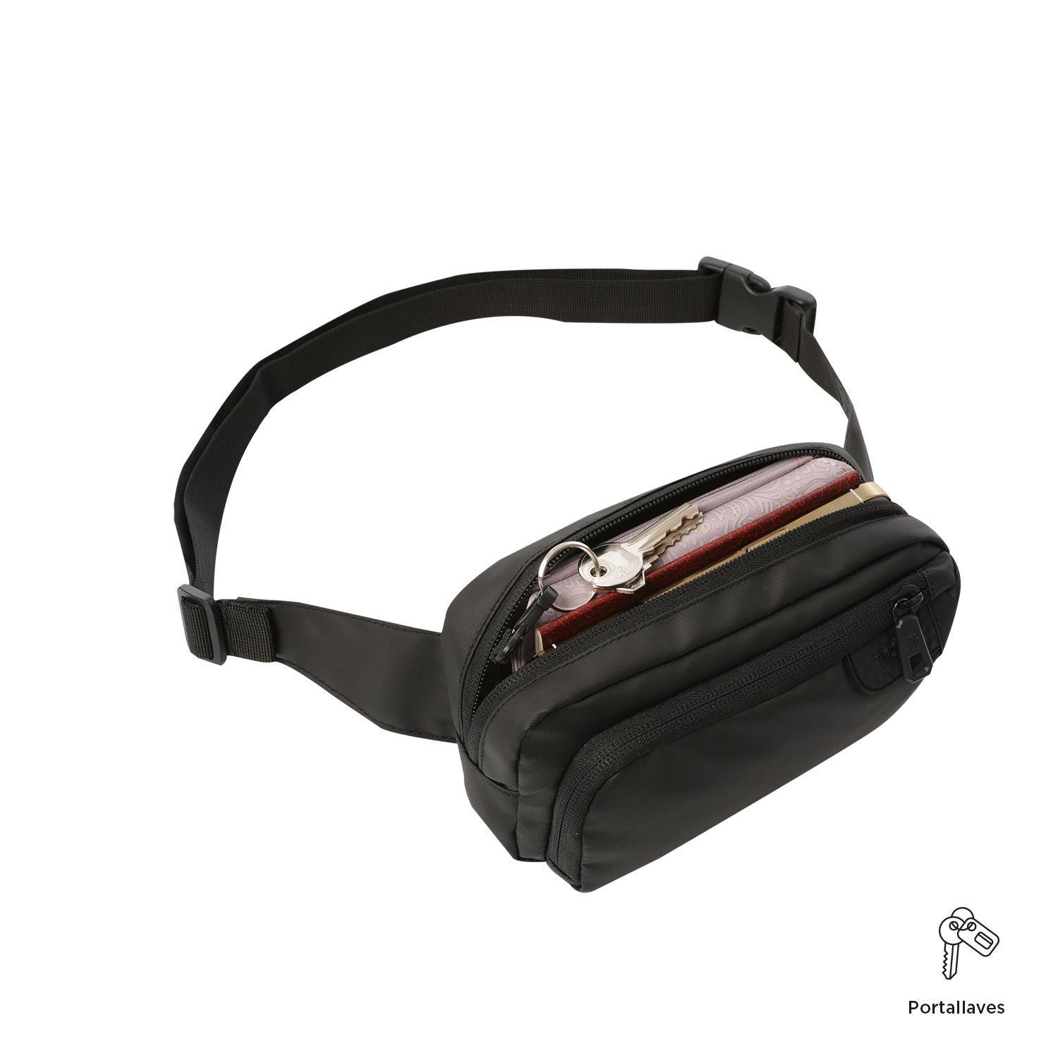 Banano Bandolera Unisex Chill Sam Negra-3