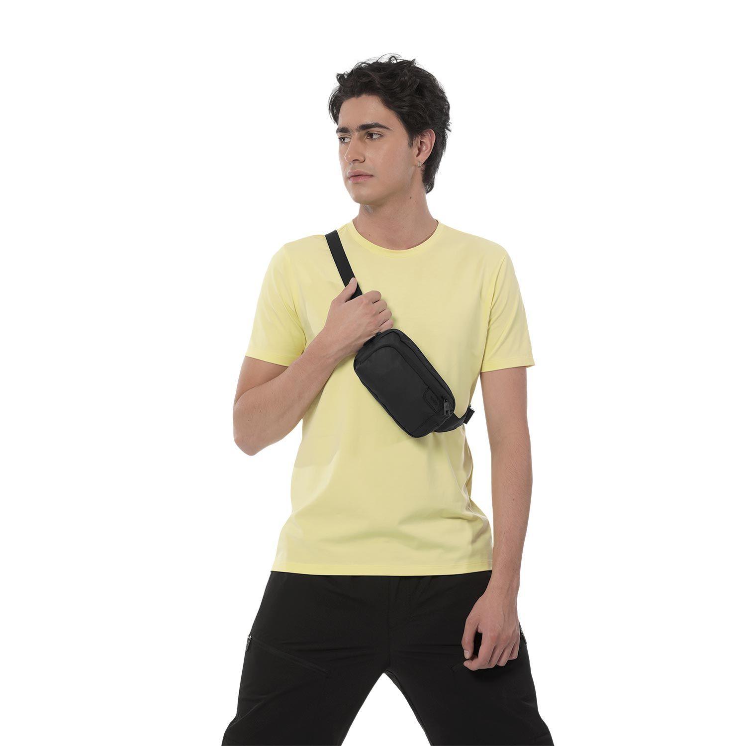 Banano Bandolera Unisex Chill Sam Negra-5