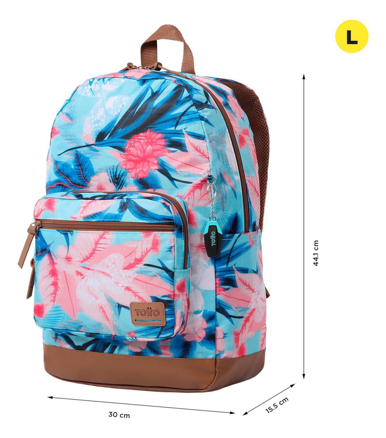 Mochila Mujer Totto Tocax Azul Acke-2