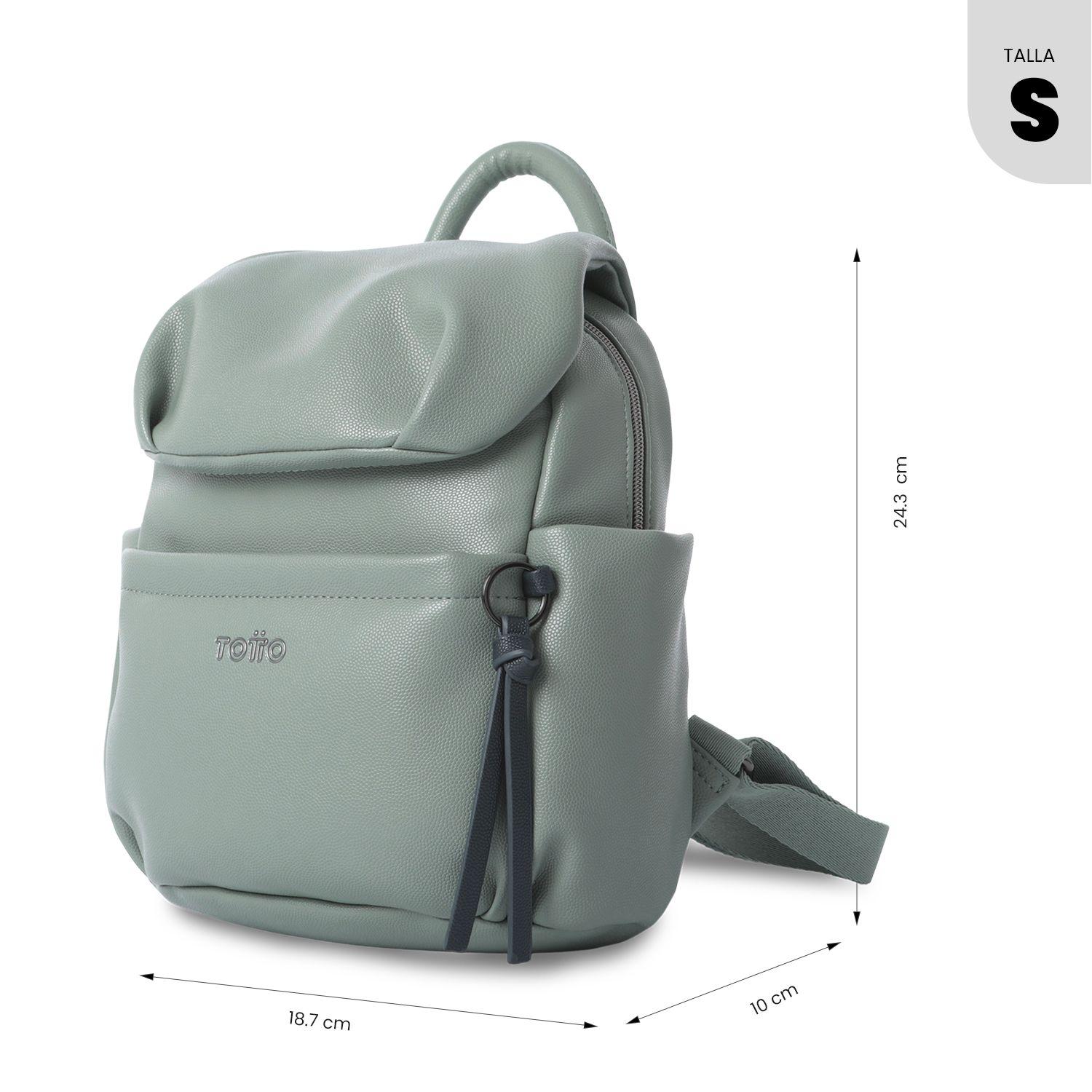 Bolso Pequeño para Mujer Soul tipo Mochila Verde/Azul-2