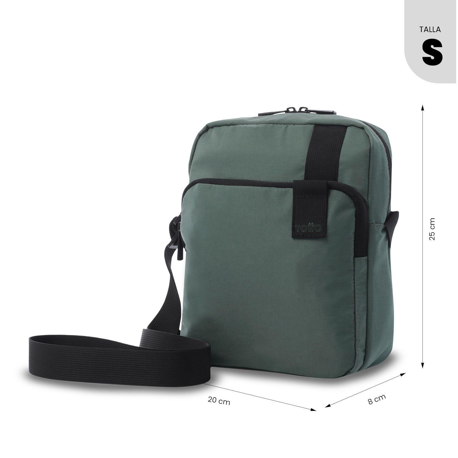 Bolso para Hombre Drill tipo Crossbody Pequeño Verde-2