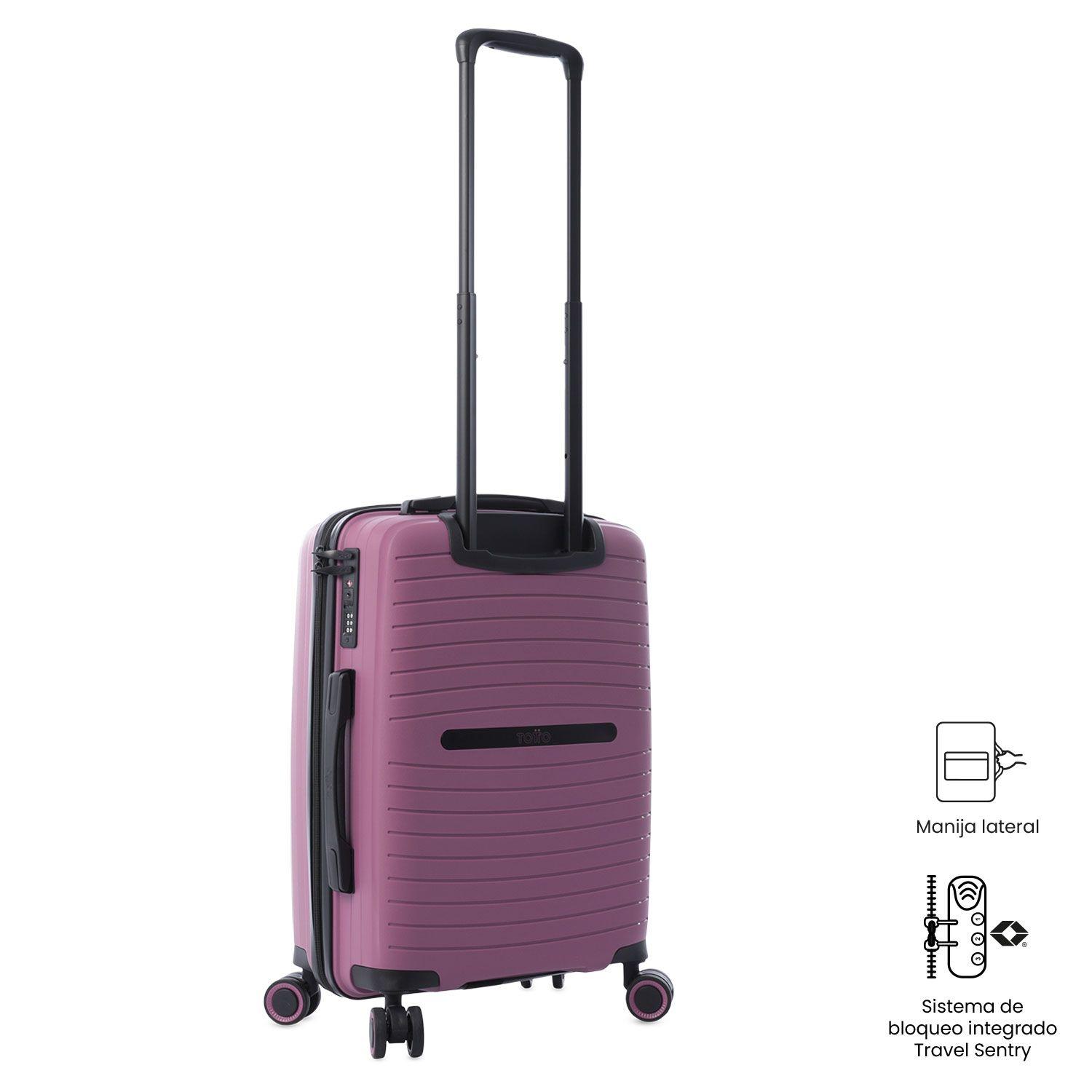Maleta de 10 kilos 360 Wave 2.0 Pequeña Rosada Totto-4