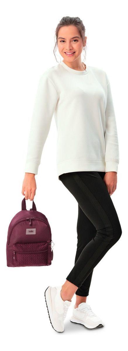 Totto Mochila Notebook Urbana Juvenil Casual Mujer Ind796-5