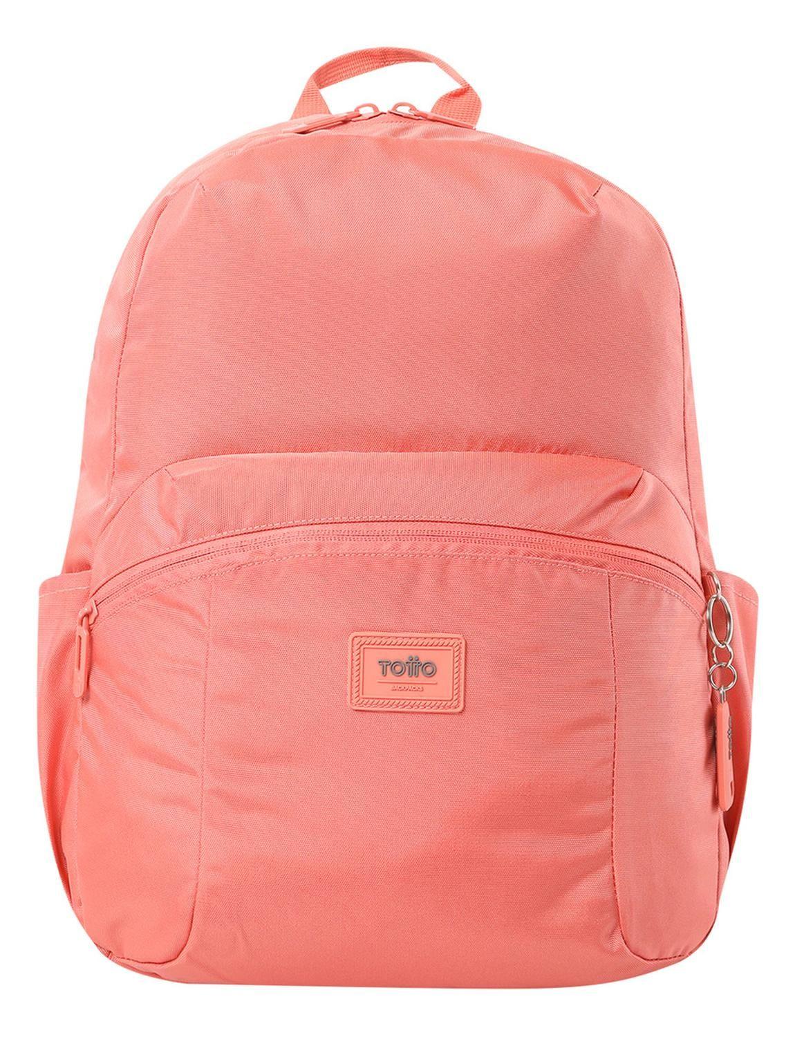 Mochila Mujer Totto Trik M Rosado Lantana-0