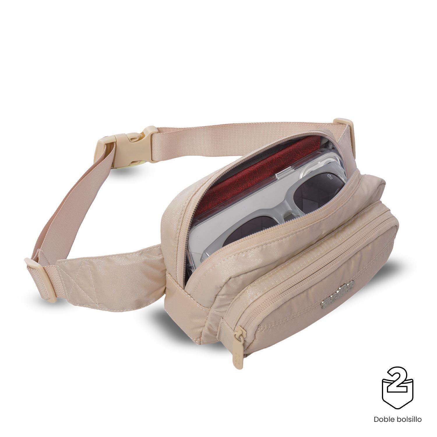 Banano Mujer Moxi Mediana color Beige-3