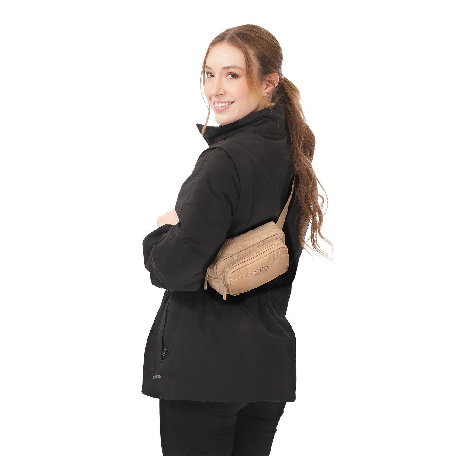 Banano Mujer Moxi Mediana color Beige-5