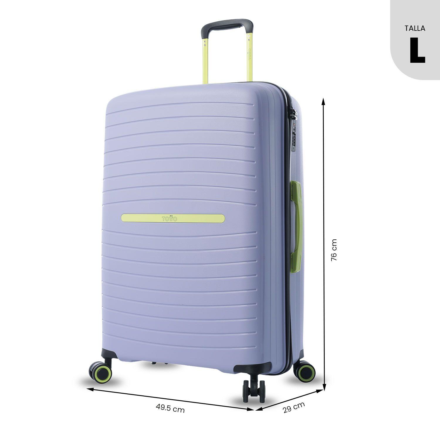 Maleta de Viaje Grande 23 Kilos 360 Wave 2.0 Morada Totto-2