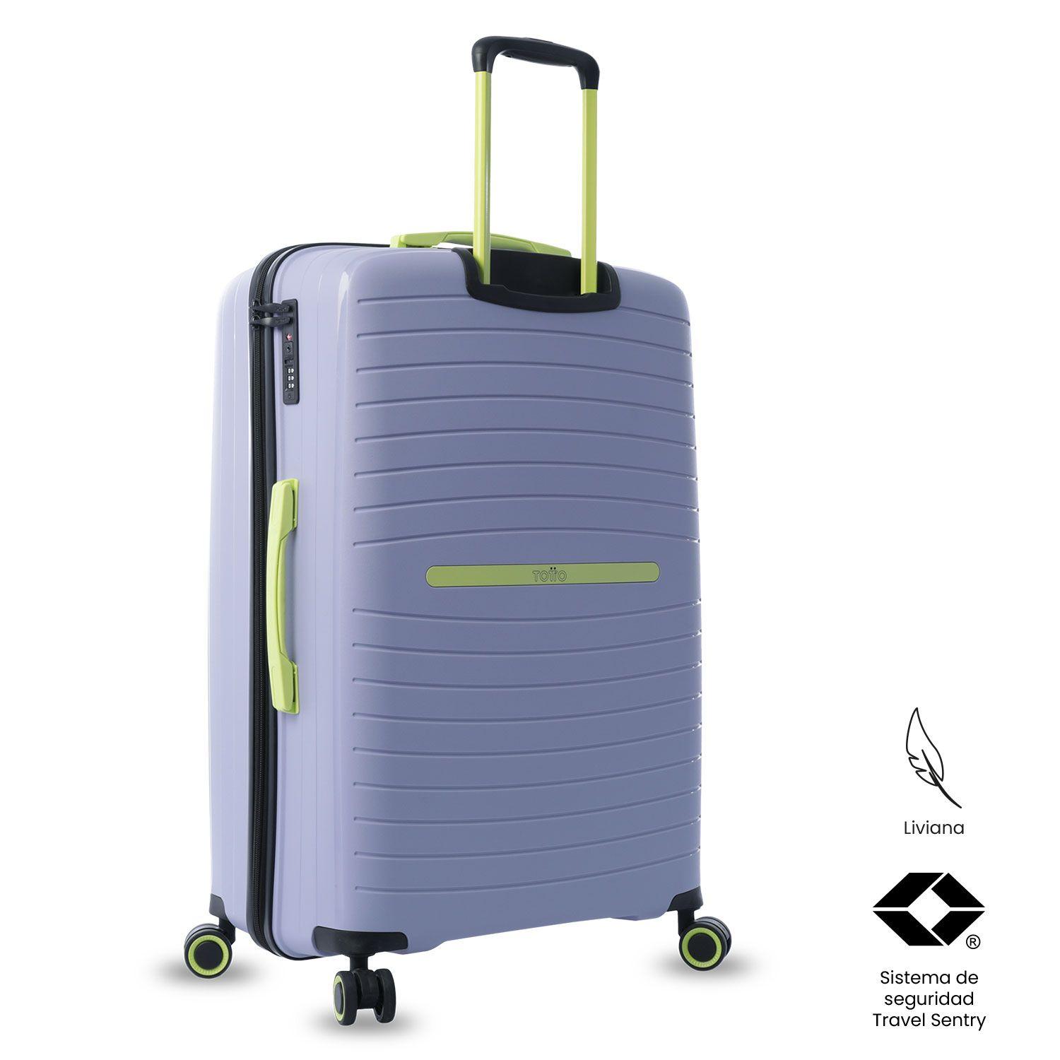 Maleta de Viaje Grande 23 Kilos 360 Wave 2.0 Morada Totto-4