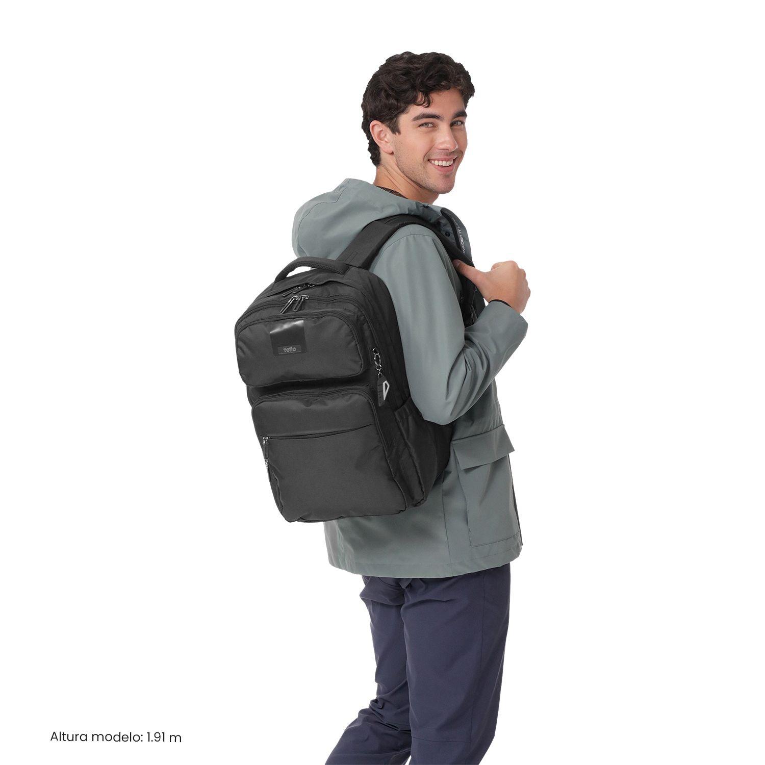 Mochila Universitario  Suspension 2.0 Porta PC 16" Negro-1