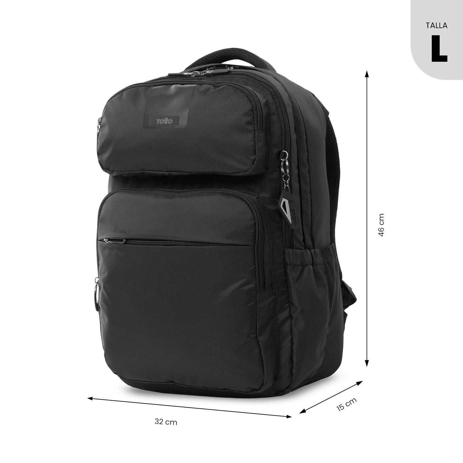 Mochila Universitario  Suspension 2.0 Porta PC 16" Negro-2