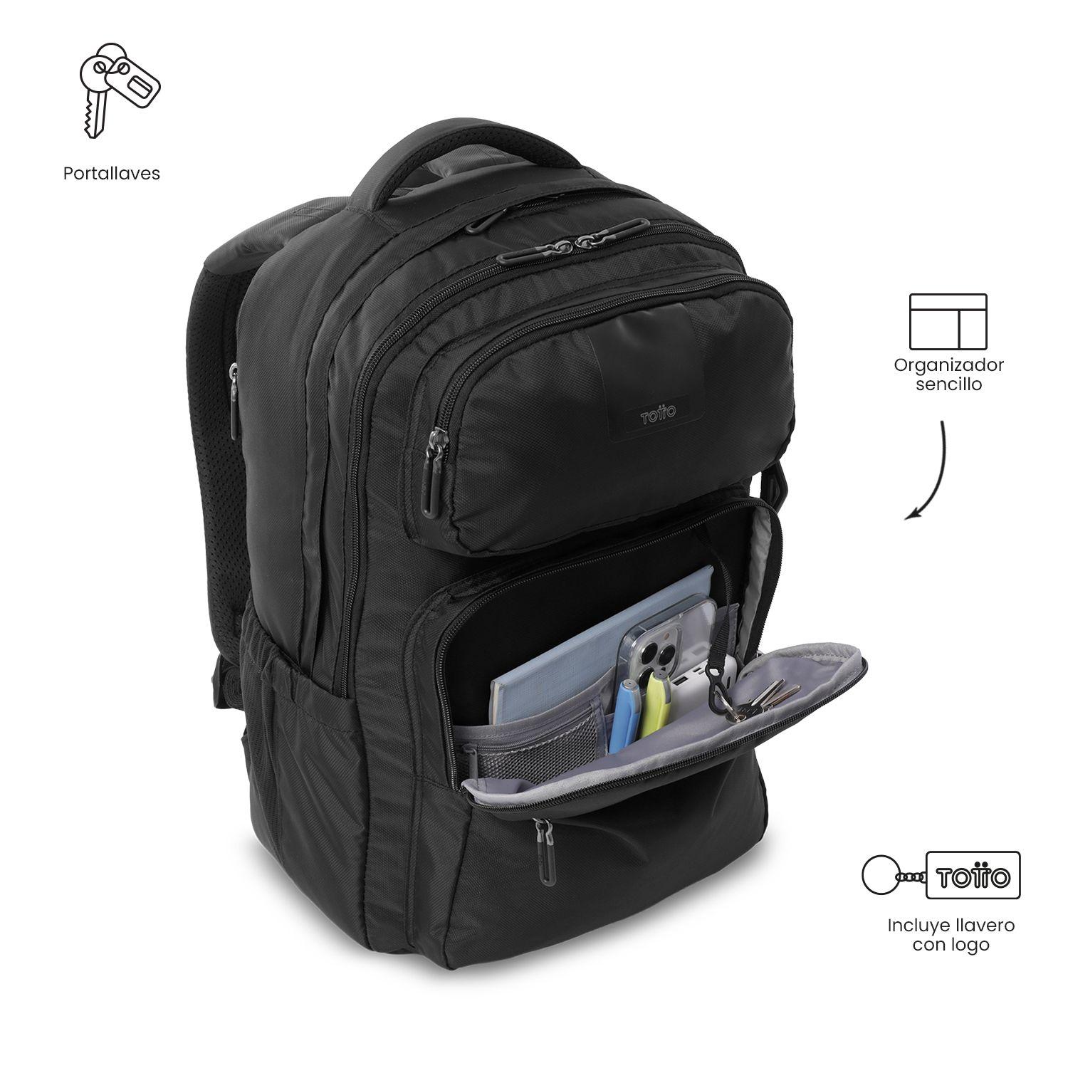 Mochila Universitario  Suspension 2.0 Porta PC 16" Negro-5
