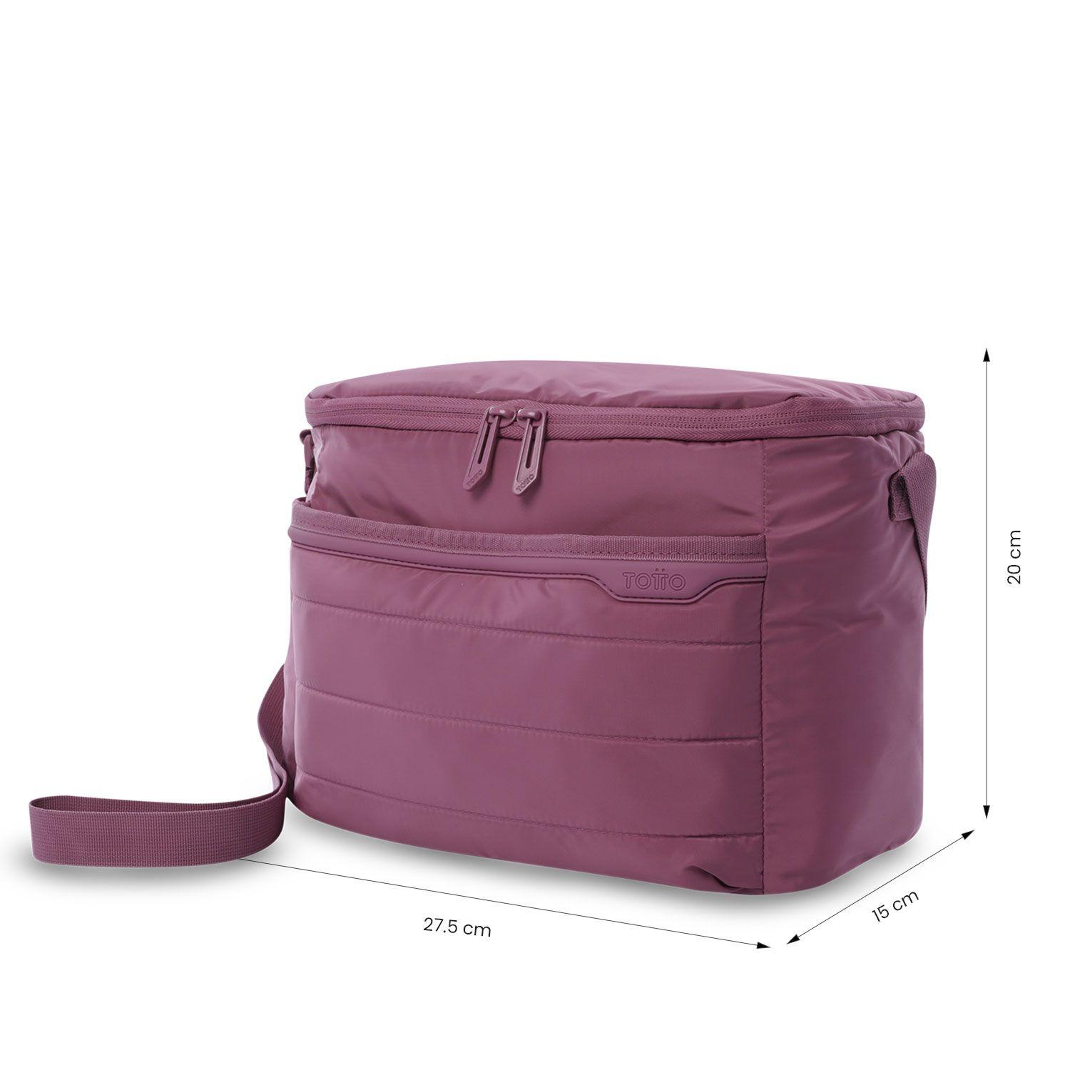 Lonchera Ejecutiva Campus Grande Térmica Rosada Totto-3