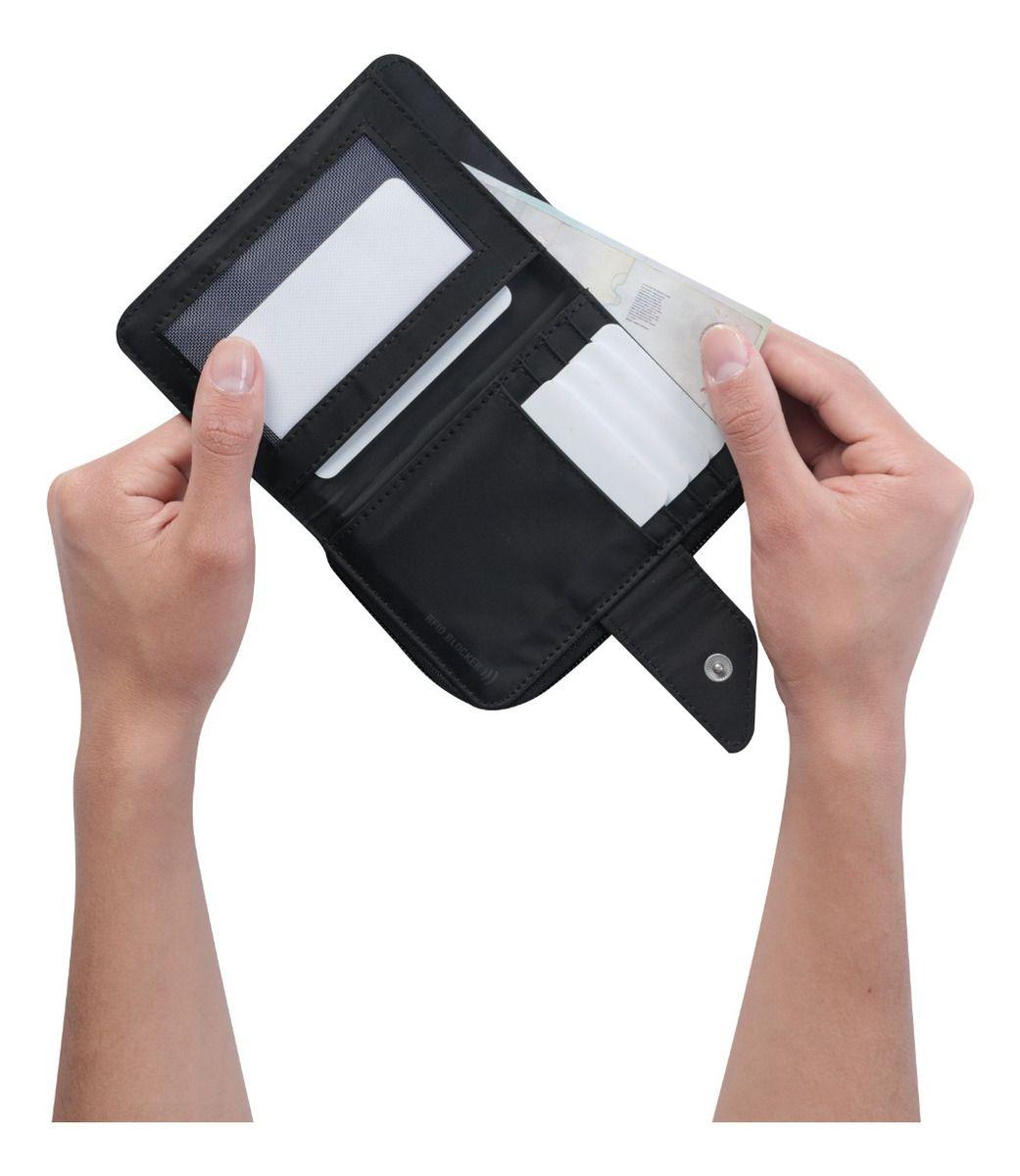 Totto Billetera Tarjetero Monedero RFID Segura y Versatil12-4