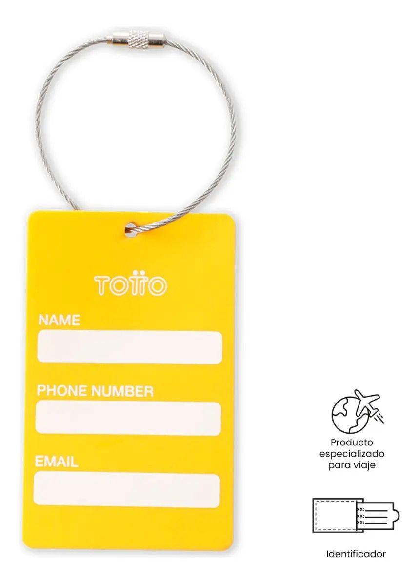 Identificador Para Maleta De Viaje Real Madrid Amarillo-1
