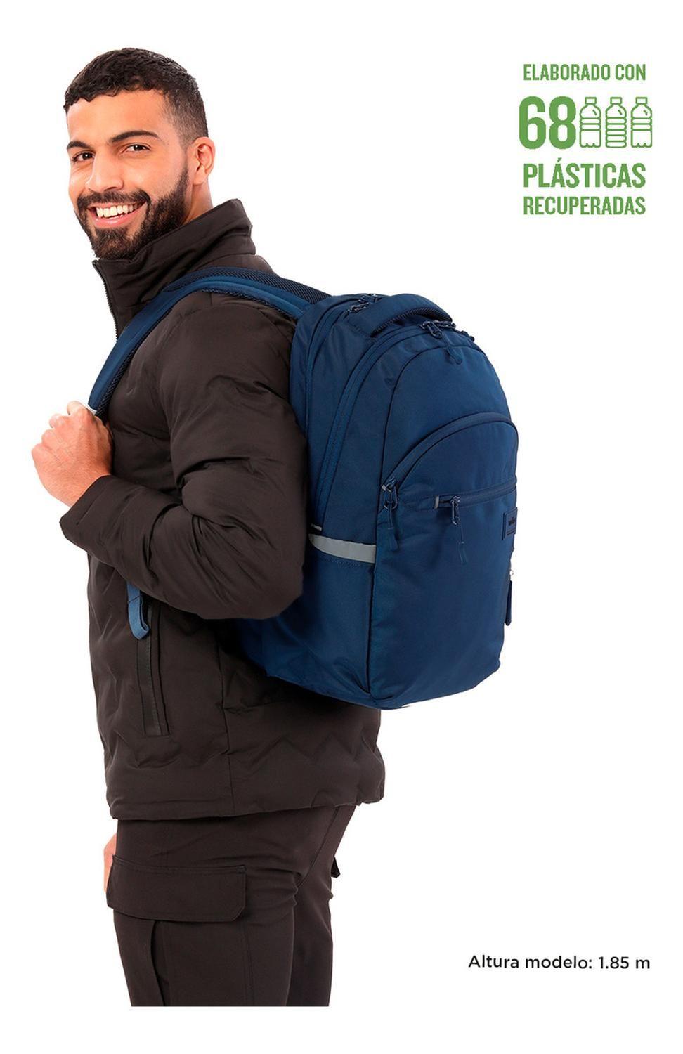 Mochila Ejecutiva Hombre Totto Porta Notebook Indo Poseidon-1