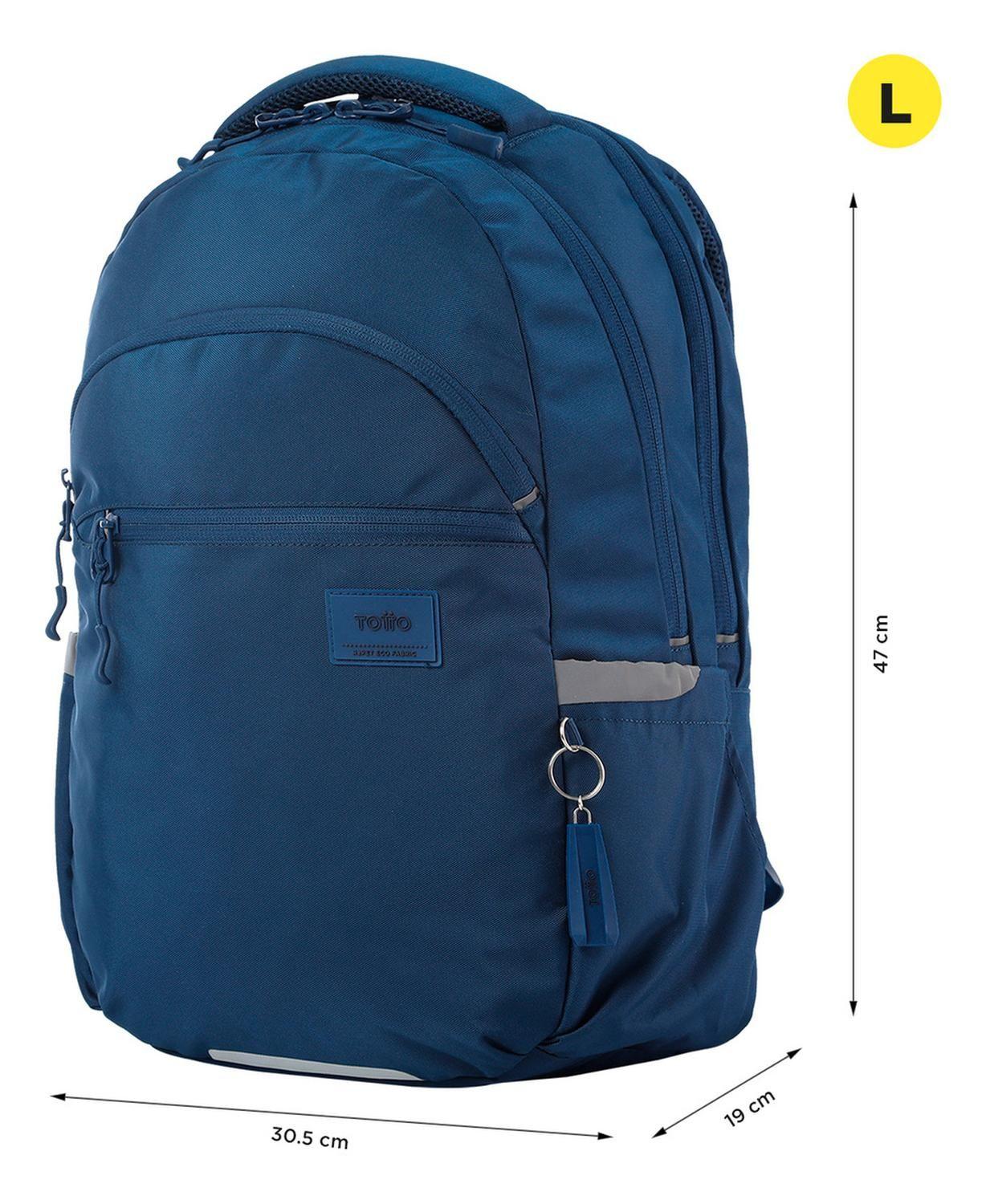 Mochila Ejecutiva Hombre Totto Porta Notebook Indo Poseidon-2
