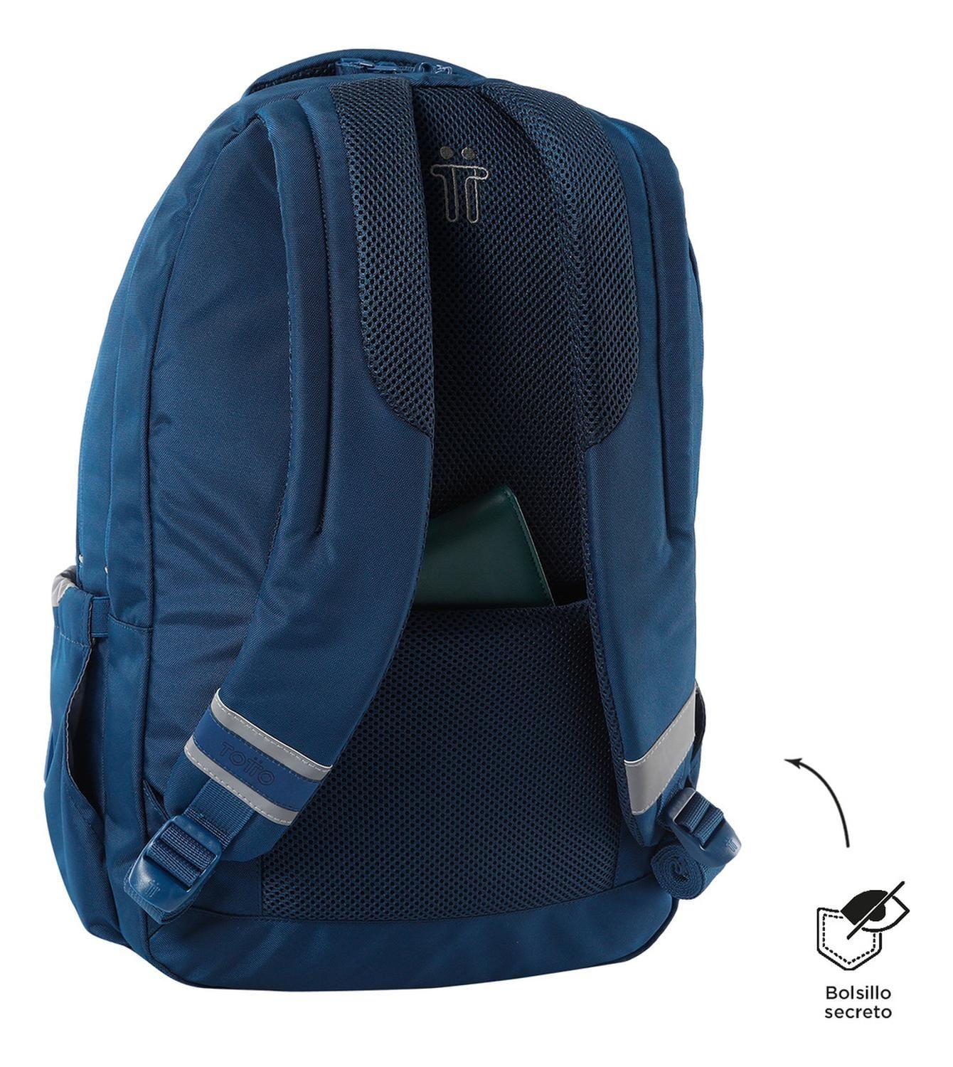 Mochila Ejecutiva Hombre Totto Porta Notebook Indo Poseidon-5
