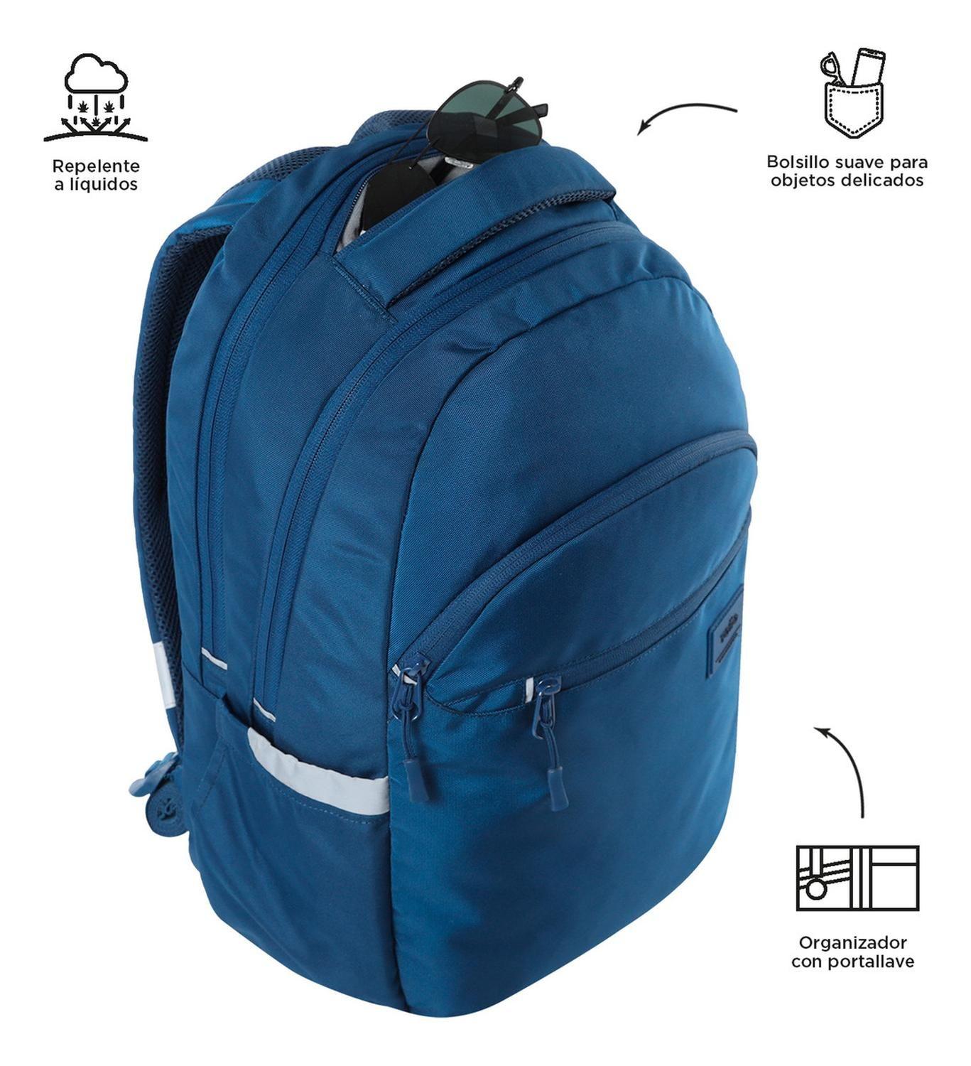Mochila Ejecutiva Hombre Totto Porta Notebook Indo Poseidon-6