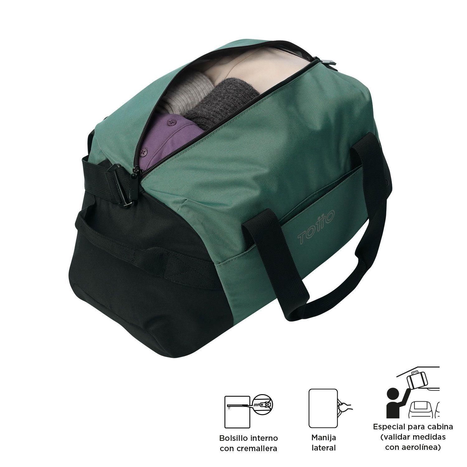 Bolso Deportivo Active Pro Pequeña Verde Totto-3