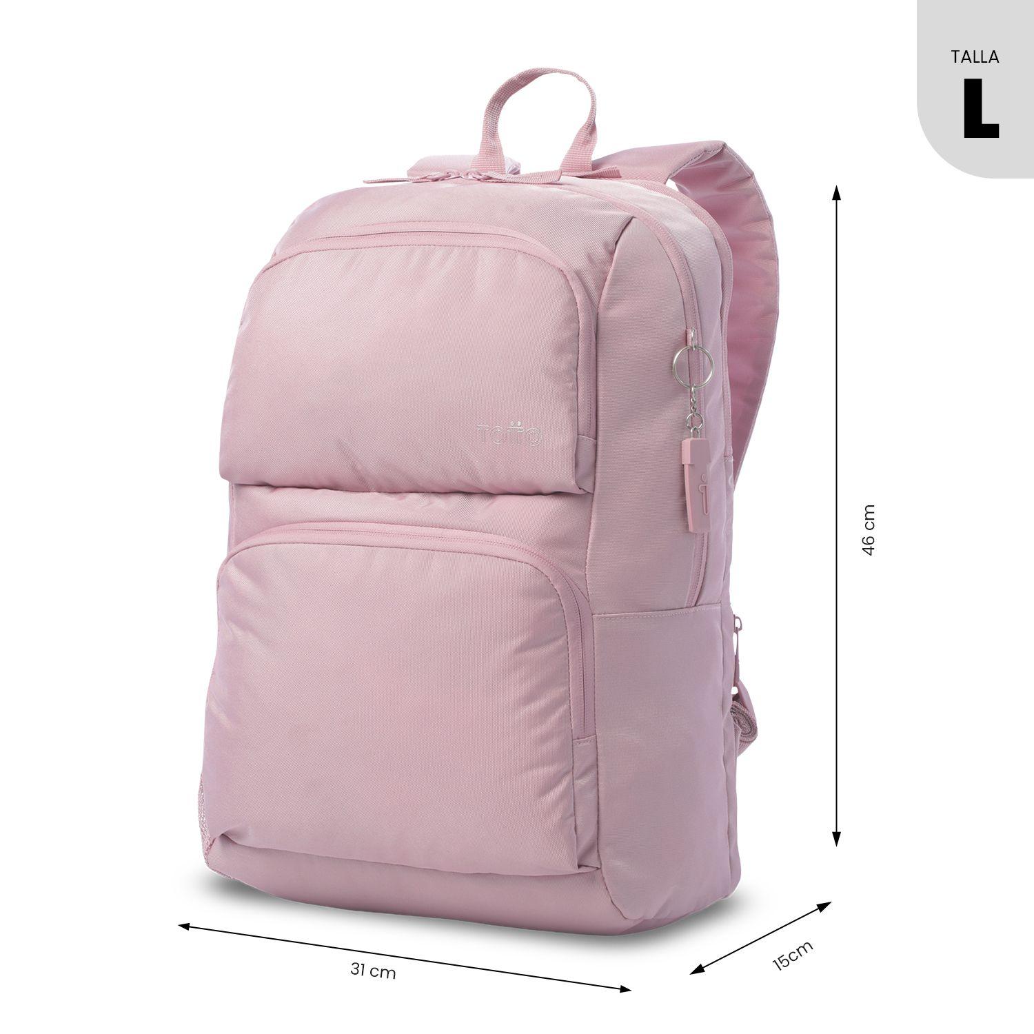 Mochila Universitario  Cloud Porta PC 14" Rosado-2