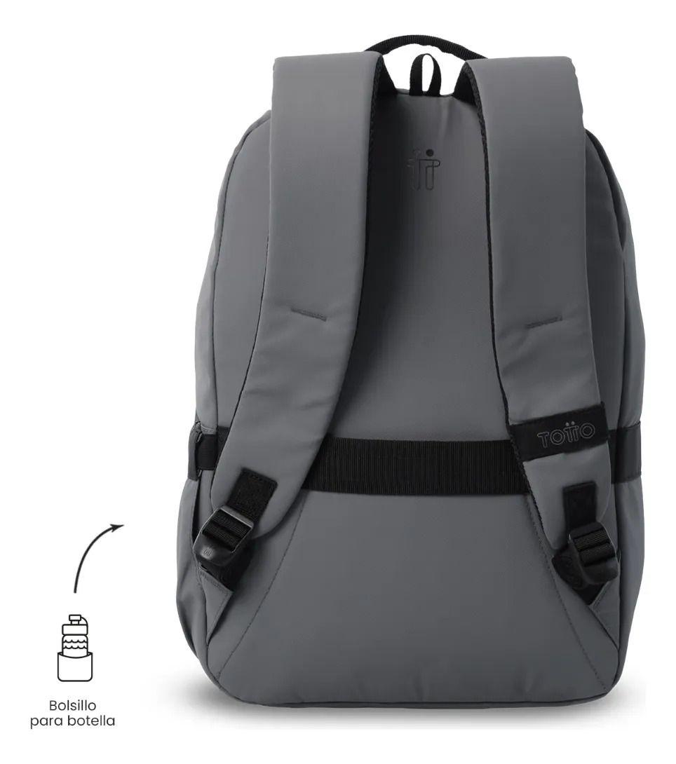 Mochila Para Oficina Pc 16  Wivetto 2.0 Mediano Gris-3