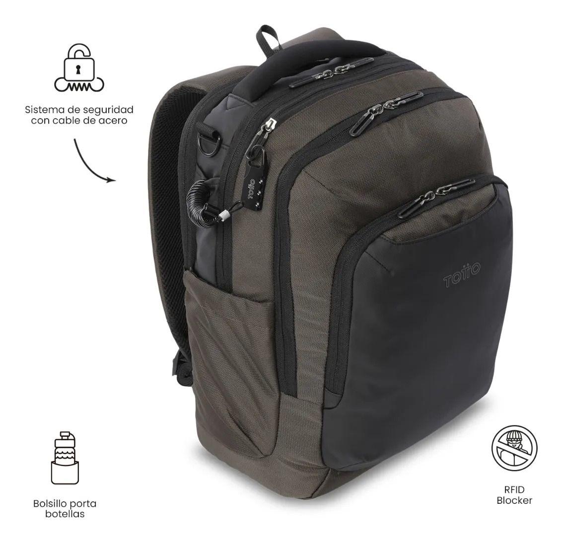 Mochila Para Oficina Pc 16  Gtx 3.0 Grande Café-5