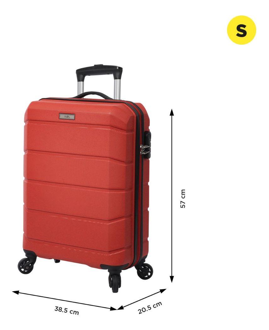 Maleta de Cabina Rigida Carry On Pequeña 4 Ruedas RAY242-1