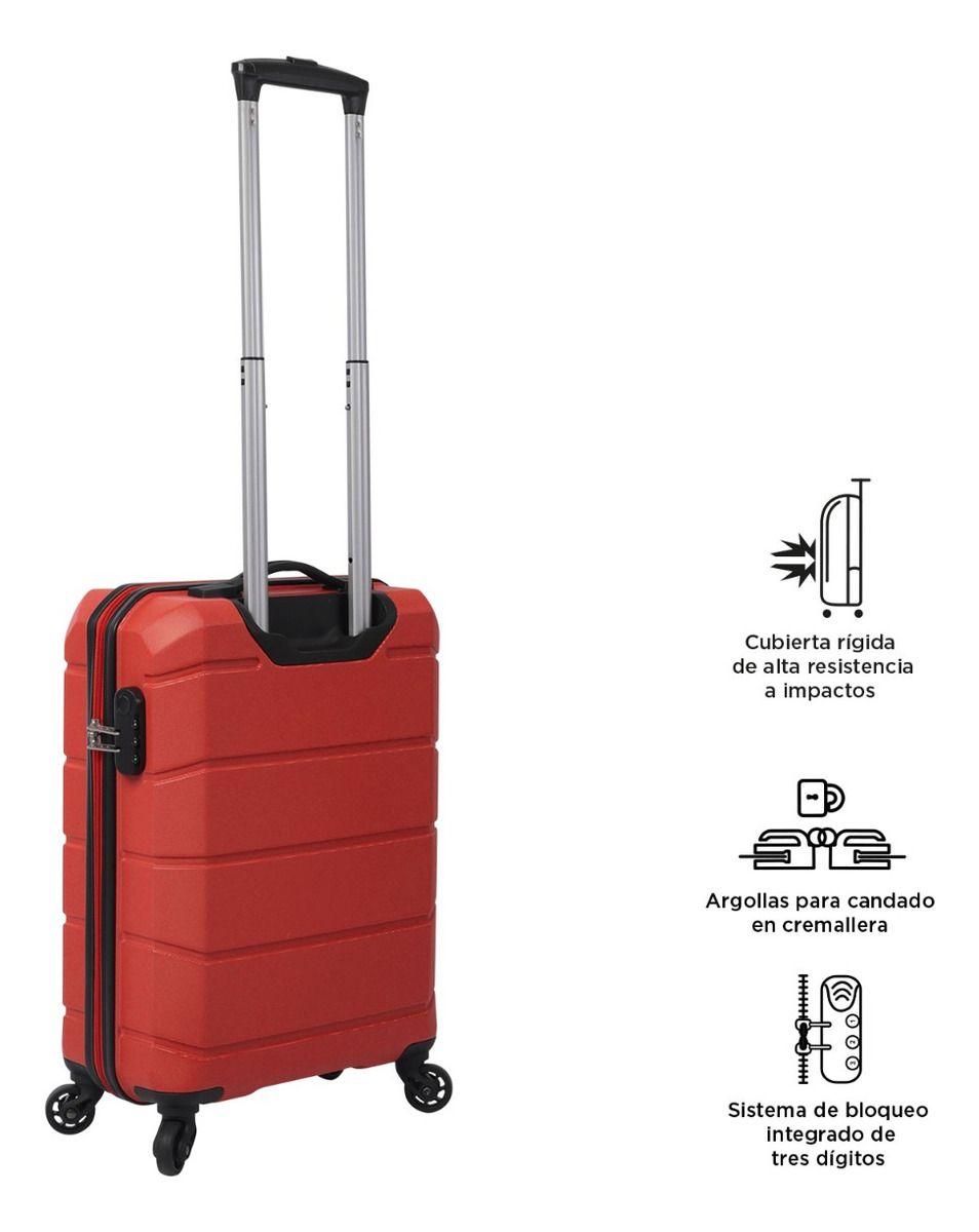 Maleta de Cabina Rigida Carry On Pequeña 4 Ruedas RAY242-3