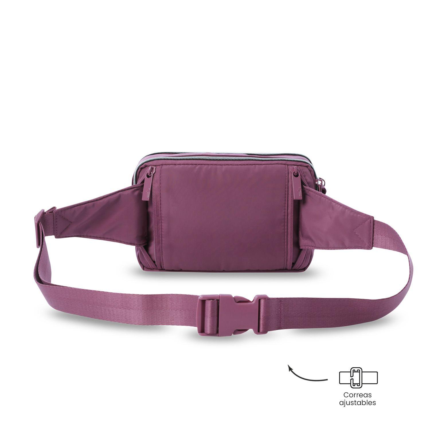 Cartera riñonera 2 en 1 Funty 3.0 Pequeña Rosada Totto-4