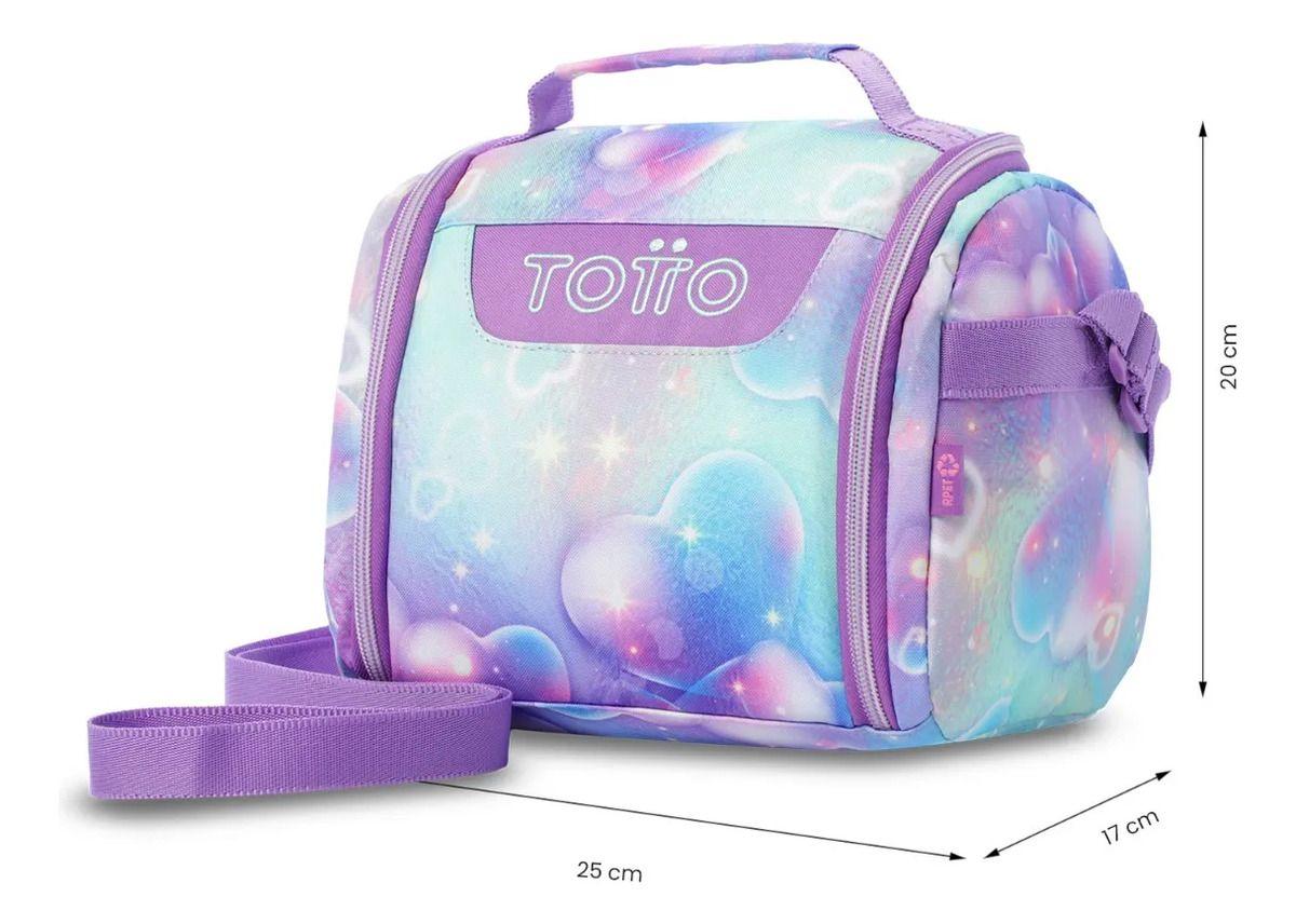 Lonchera Térmica Para Mujer Resaltador Grande Morada-3