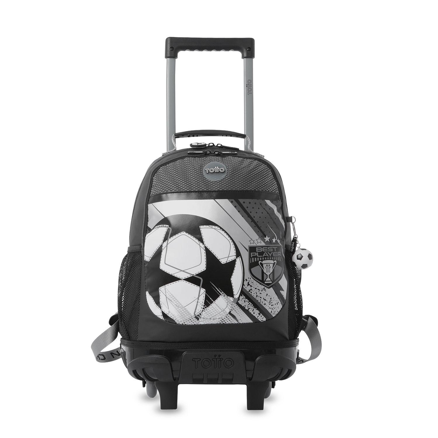 Mochila para Niño con ruedas Champion Mediano Gris-0
