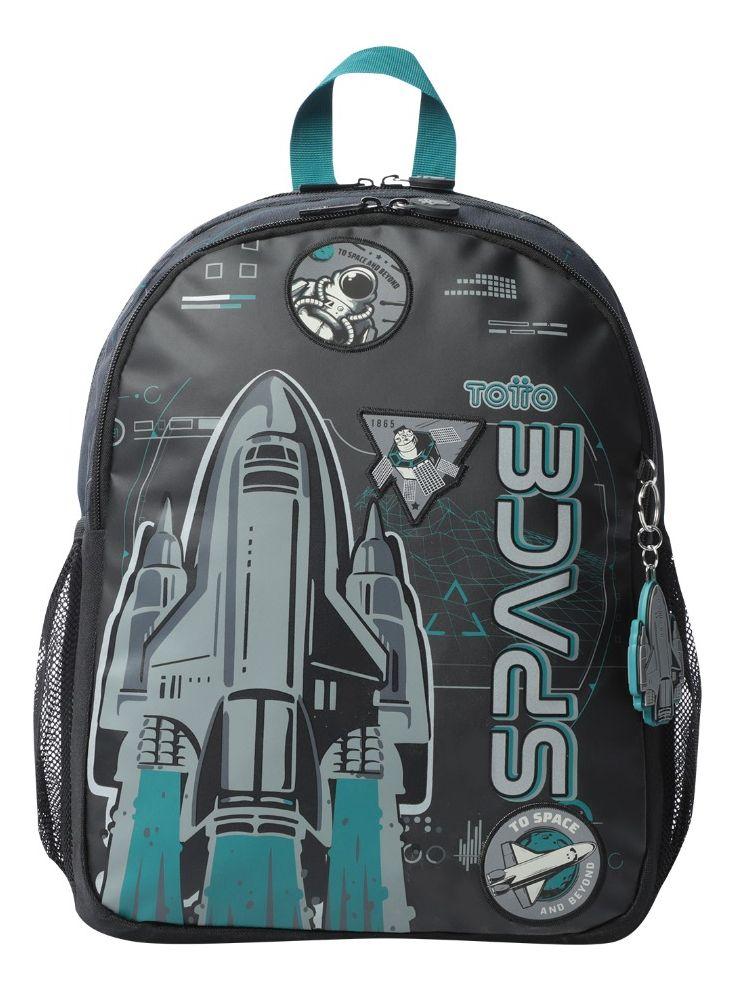 Mochila Infantil Escolar Totto Rpet Para Niño M Apolo-0