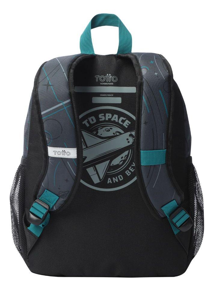 Mochila Infantil Escolar Totto Rpet Para Niño M Apolo-2