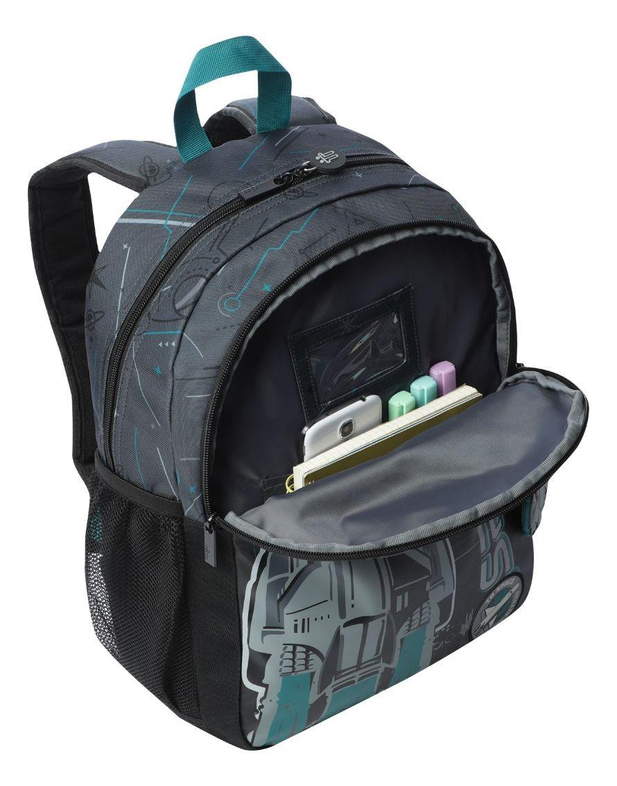 Mochila Infantil Escolar Totto Rpet Para Niño M Apolo-3