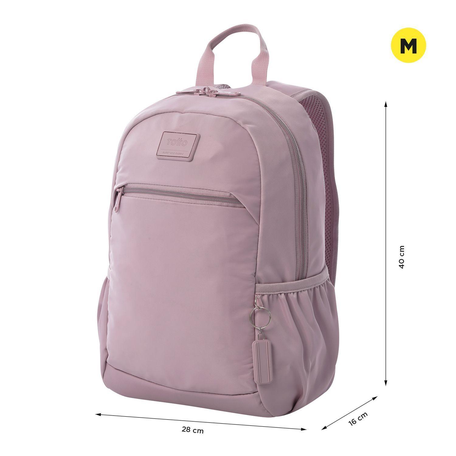 Mochila Urbana Juvenil Tracer 1 Notebook 13" Rosado Para Mujer Totto-2