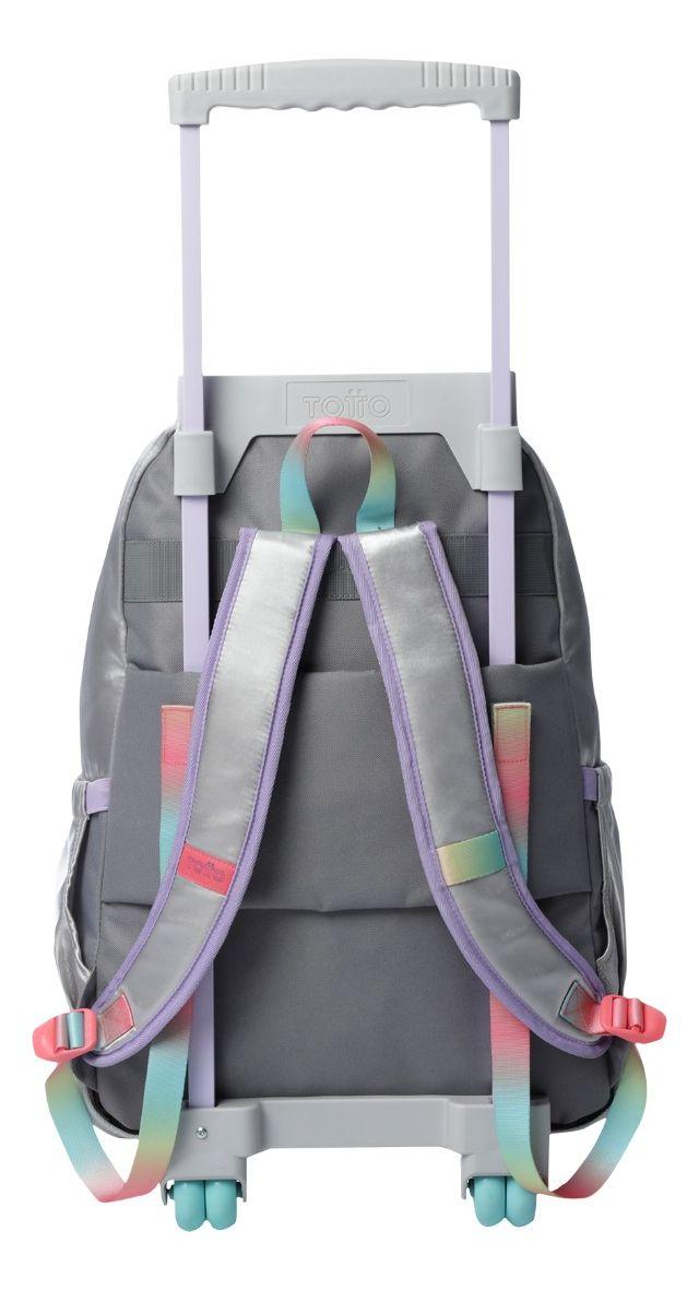 Mochila Escolar con Ruedas Totto Resistente y Ligera Niña-2