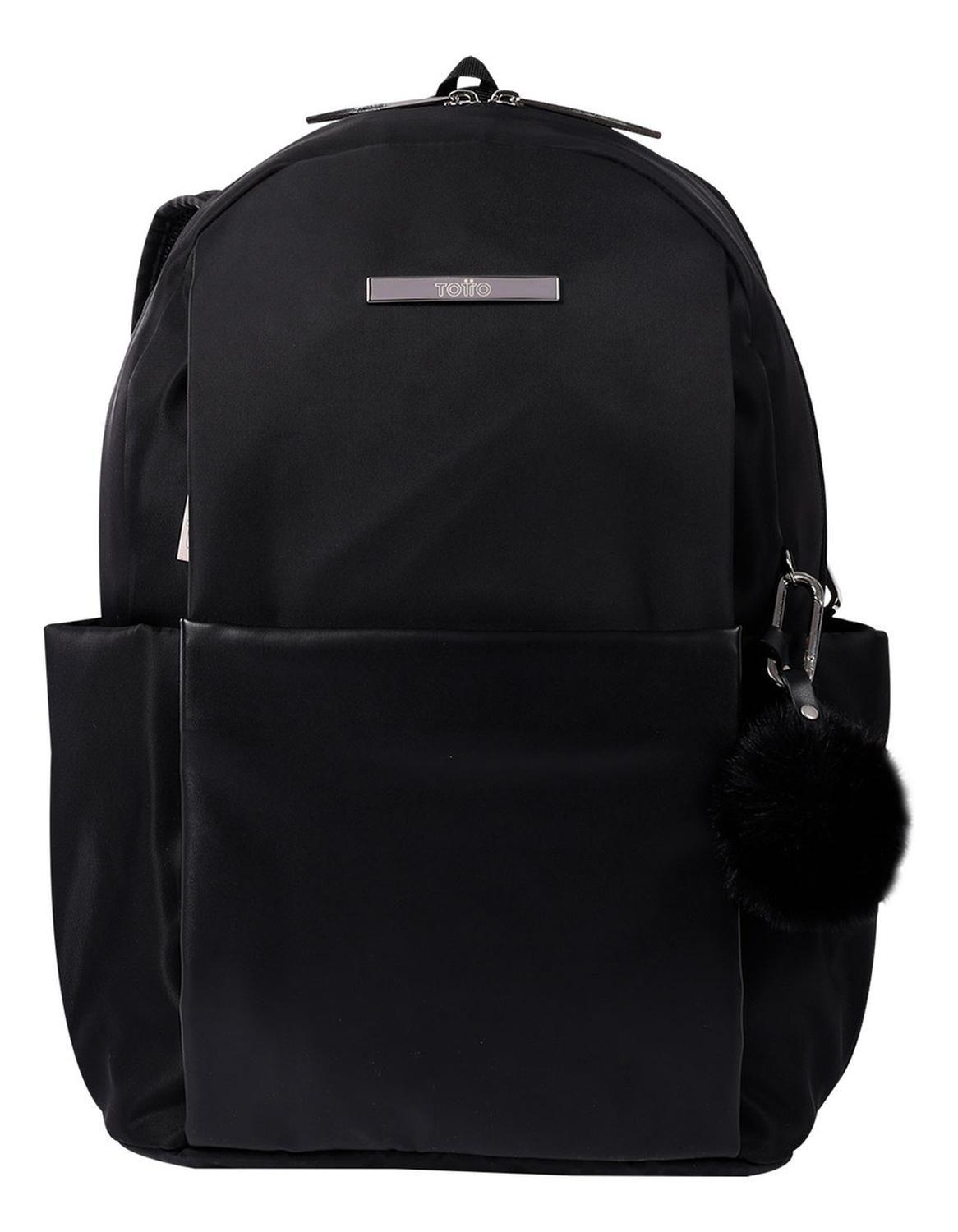 Mochila Ejecutiva Mujer Totto Adelaide 1 2.0 Negro/black-0