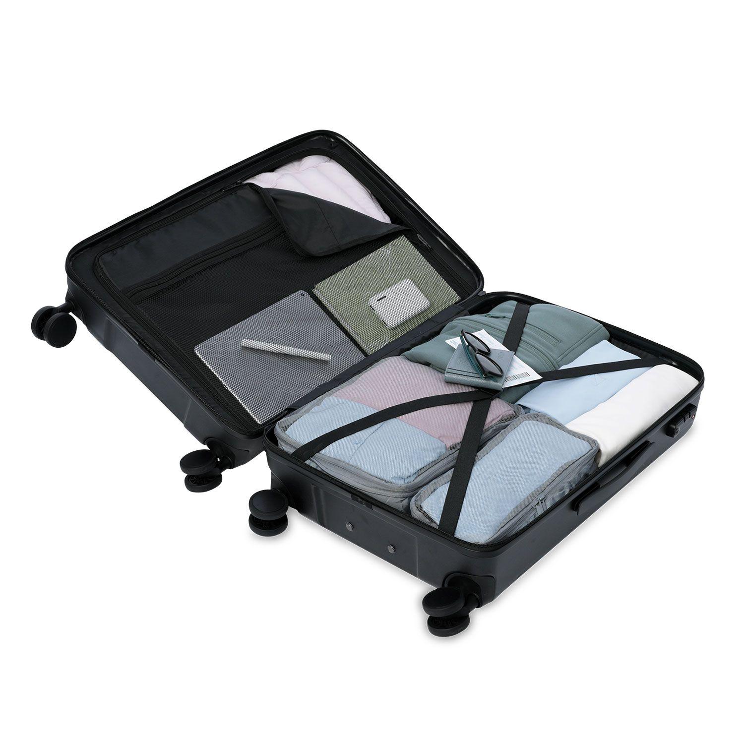 Maleta de Viaje Mediana 360 Kaland Negra Totto-3