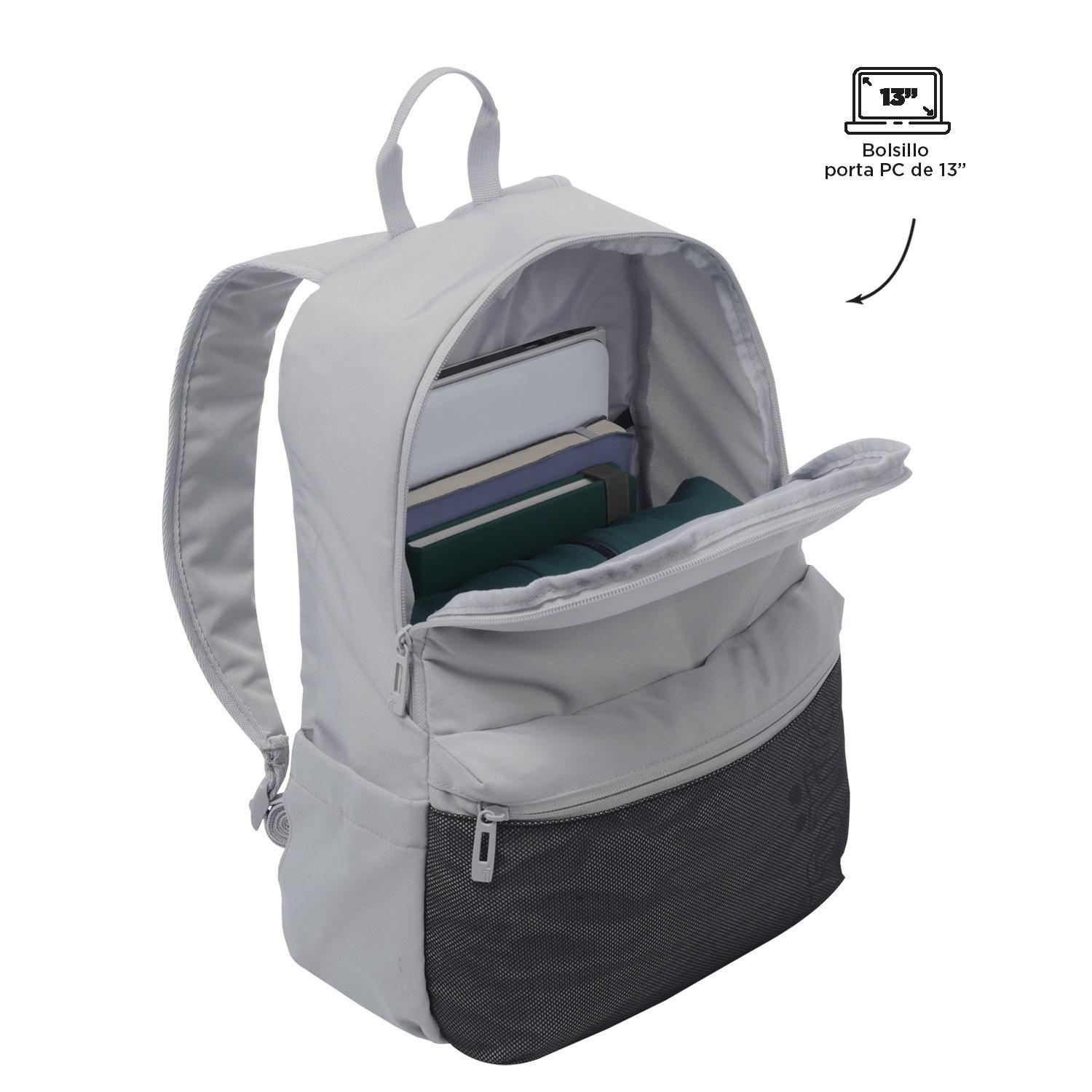 Mochila Escolar Notebook 13" Dragonar 2.0 Negro-4
