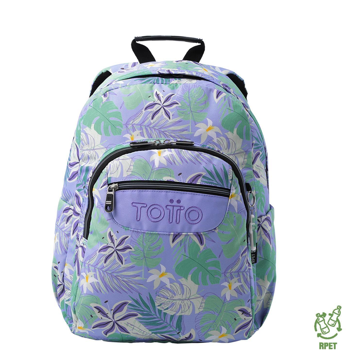 Mochila Urbana Escolar Acuarela Morado-0