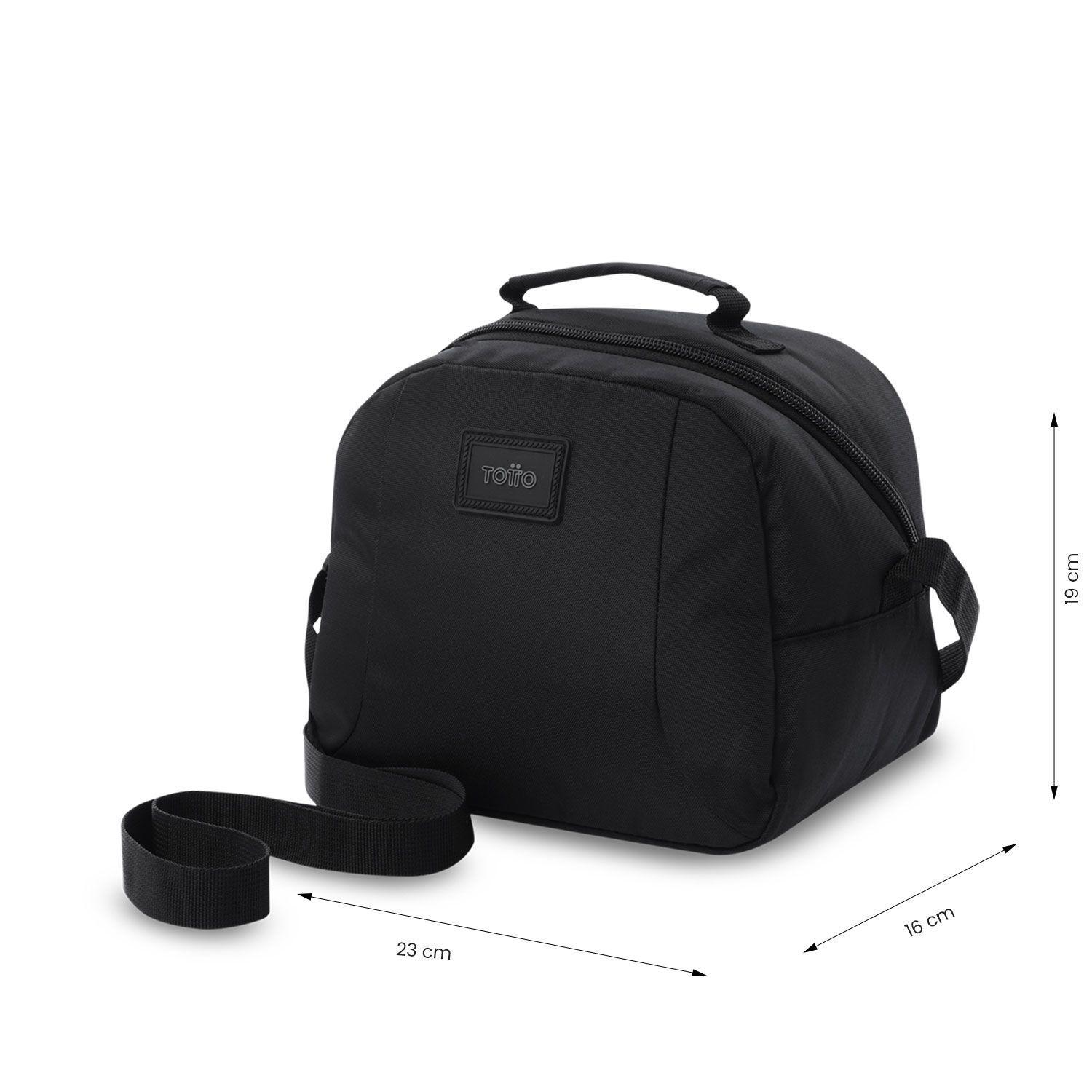 Lonchera Térmica Trik Negra Totto-3