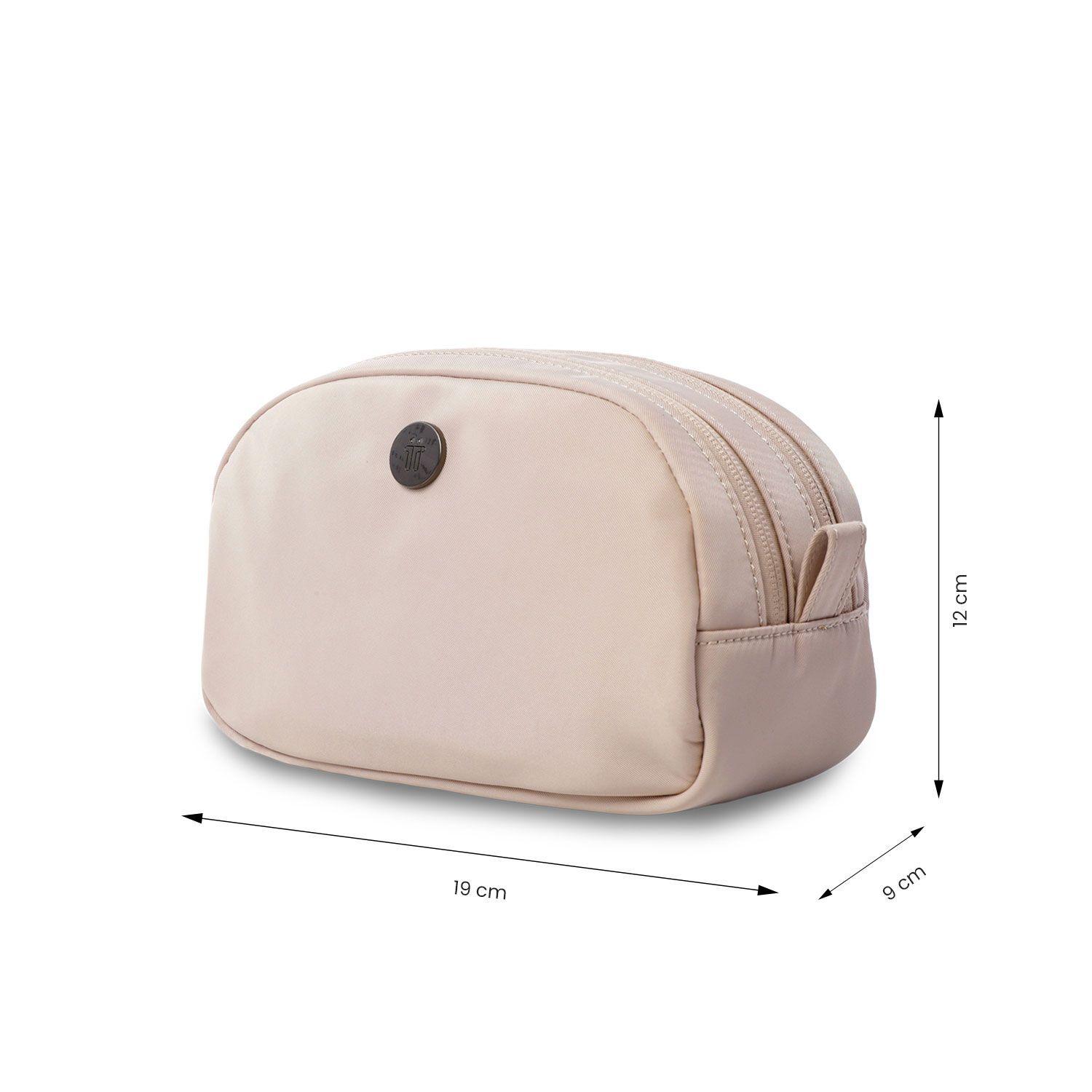 Cosmetiquera Multiuso Corneana Mediana Beige-1
