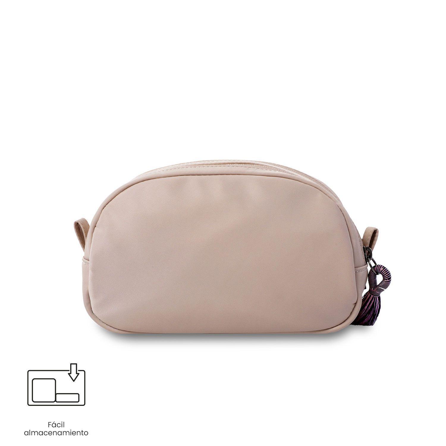 Cosmetiquera Multiuso Corneana Mediana Beige-4