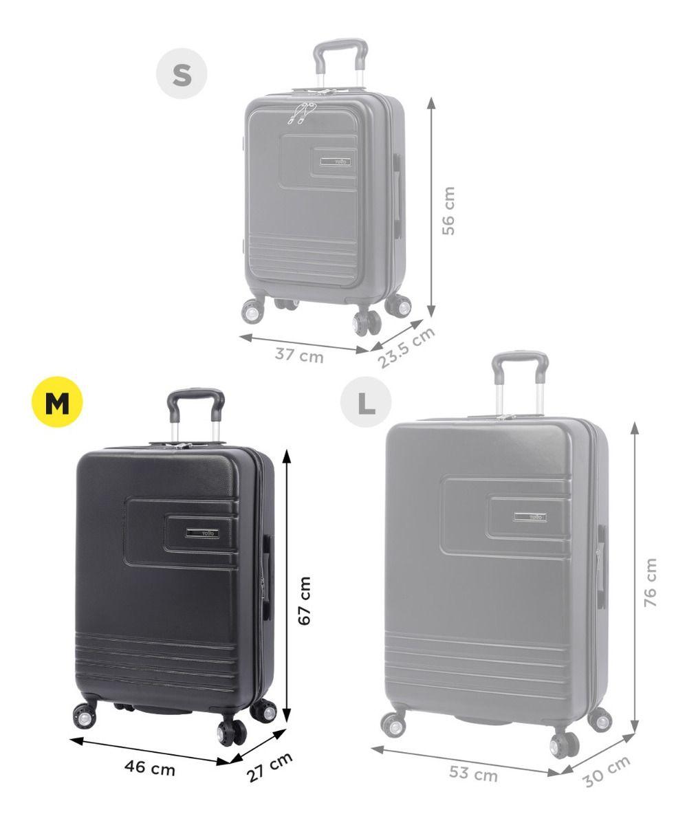 Totto Maleta Mediana Rigida Carry On 8 Ruedas 360 TAZ002 -2