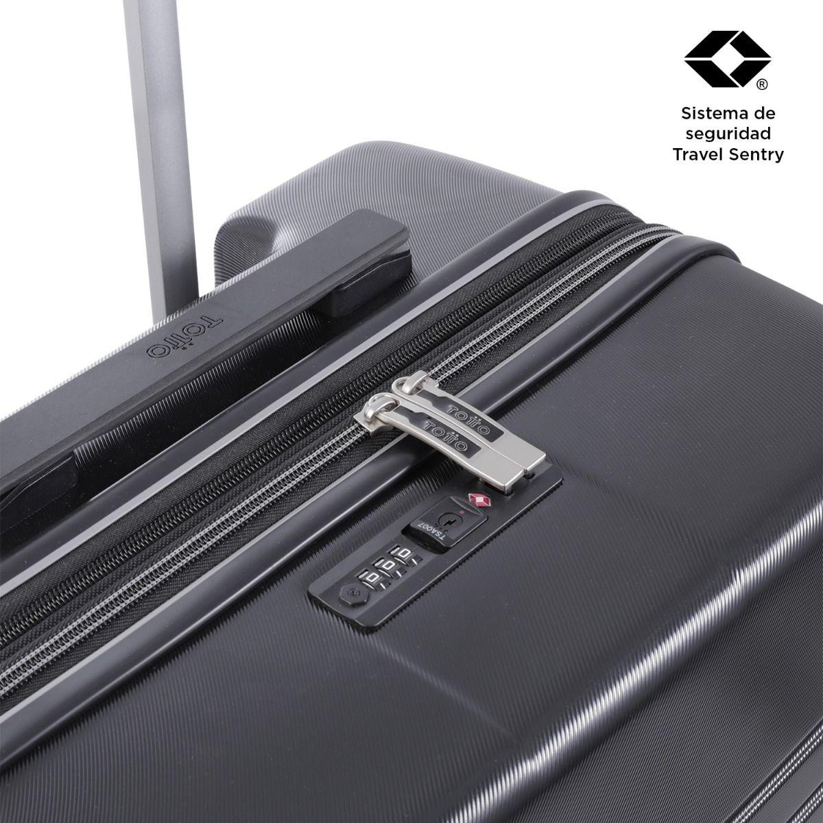 Totto Maleta Mediana Rigida Carry On 8 Ruedas 360 TAZ002 -4